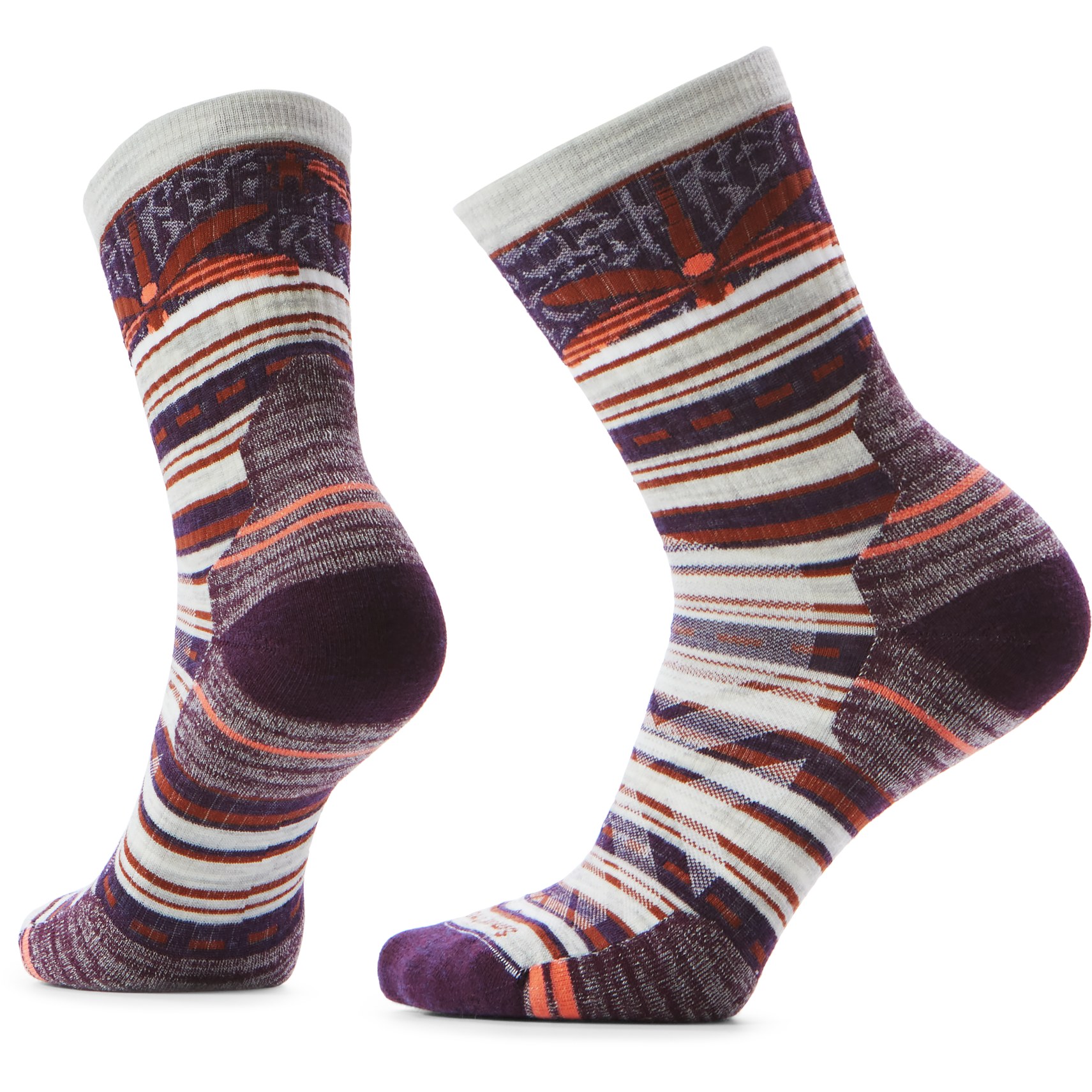 Chaussettes De Randonnée Smartwool Femme – Cheville, Coussin Léger, Laine Mérinos, Olive