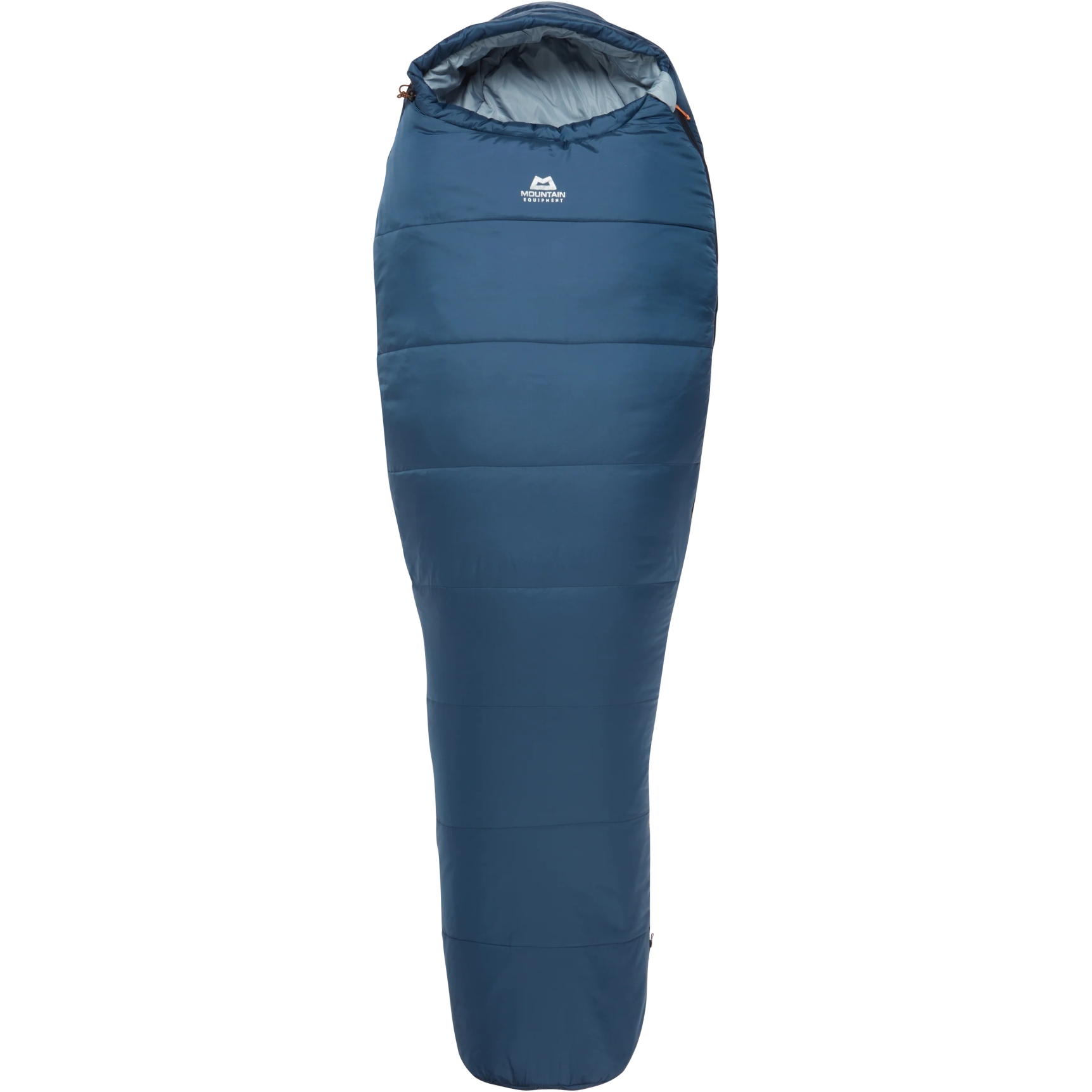 Picture of Mountain Equipment Lunar III Regular Sleeping Bag ME-004656 - zip left - denim blue