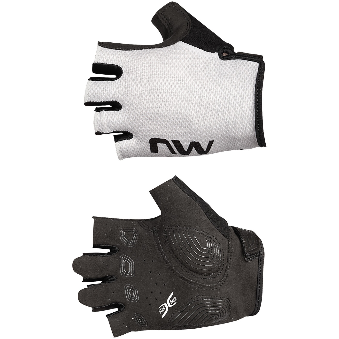 Image of Northwave Active Short Finger Gloves Men - light grey 87