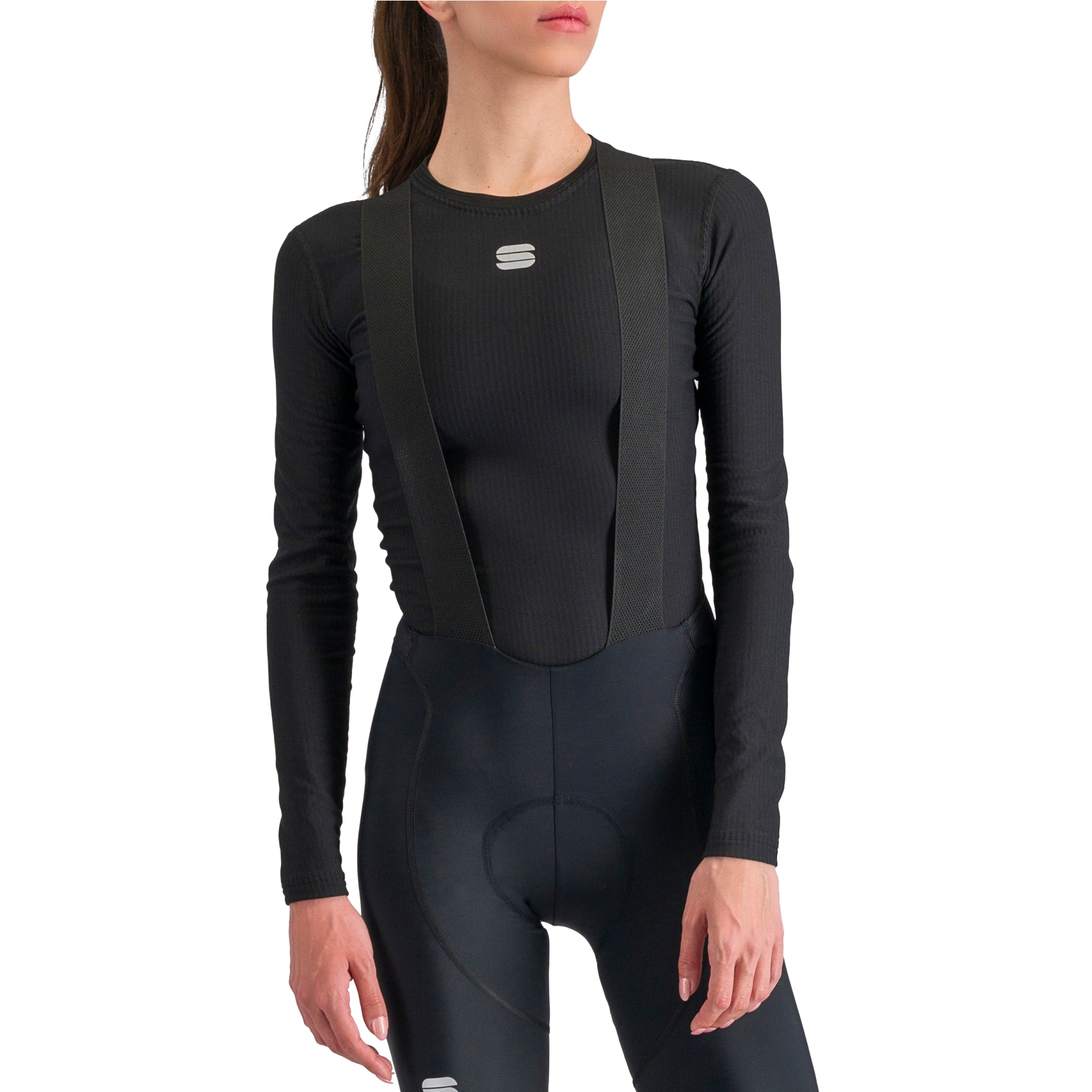 Productfoto van Sportful Bodyfit Pro Hemd met Lange Mouwen Dames - 002 Black