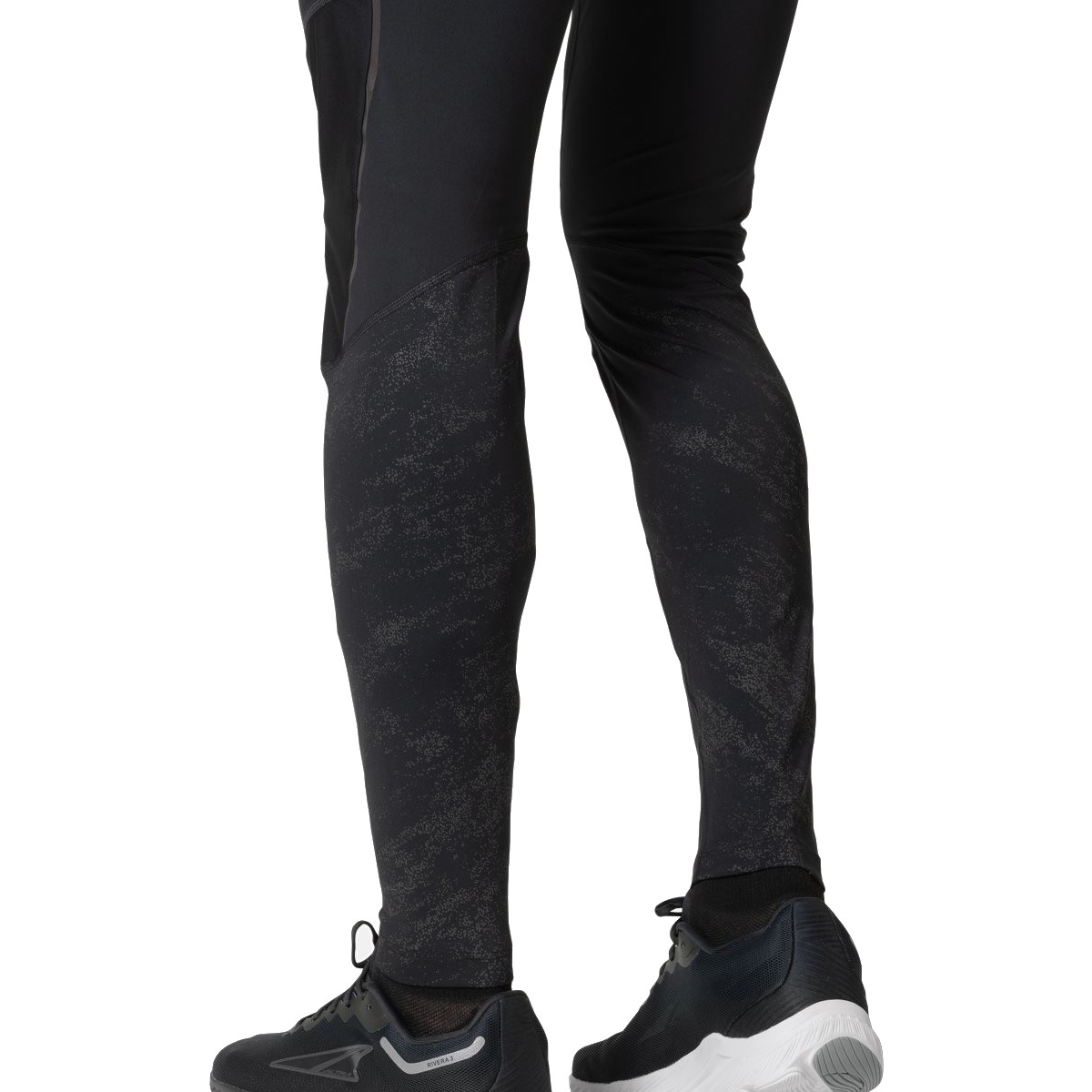 Collants running Femme Odlo - Tights Essential - Black - Before Riding