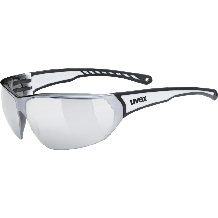 Produktbild von Uvex sportstyle 204 Brille - black white - mirror silver