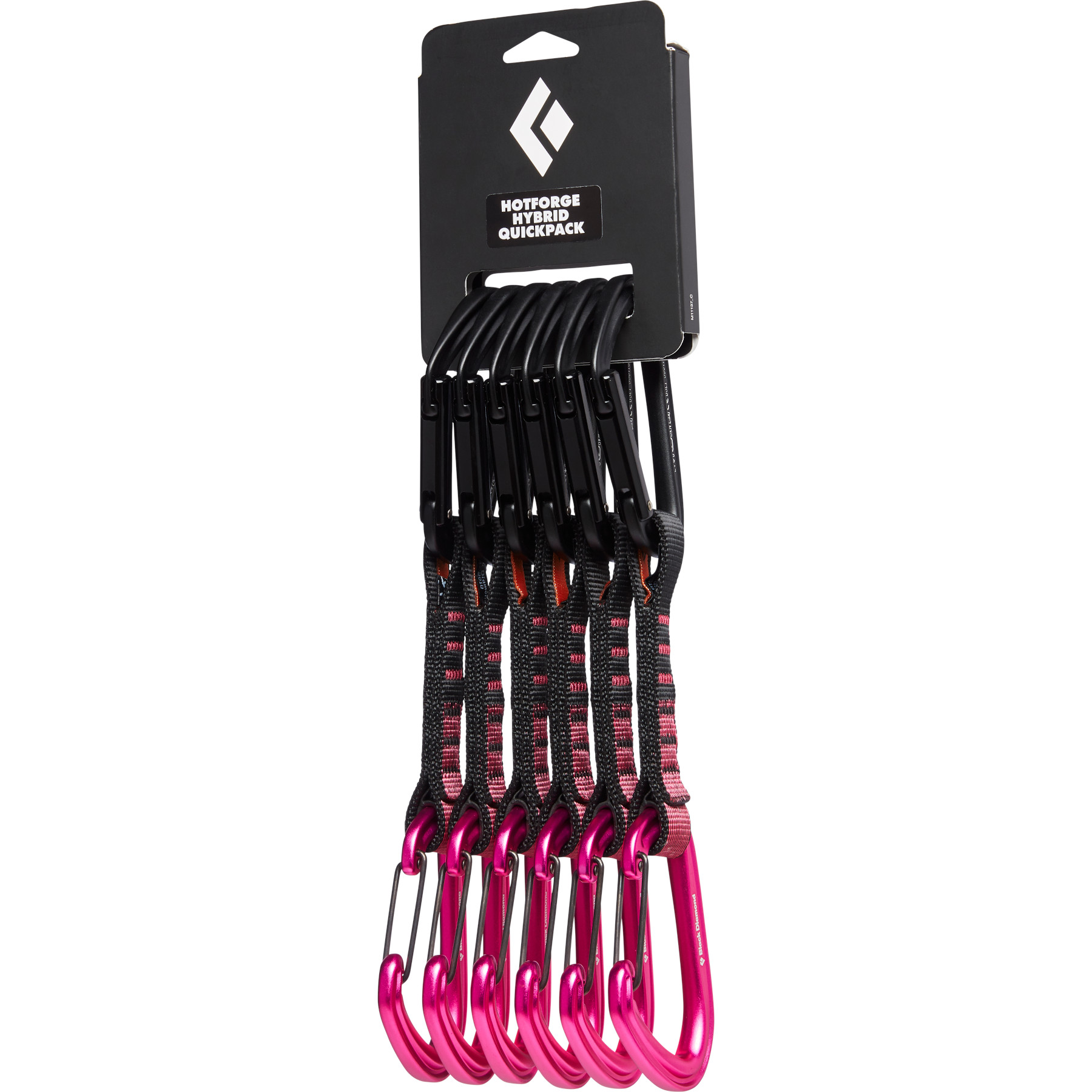 Productfoto van Black Diamond HotForge Hybrid Quickpack Quickdraw - 12 cm - Ultra Pink