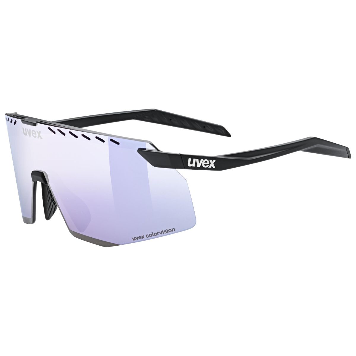 Produktbild von Uvex pace stage CV Brille - black matt/mirror pink colorvision