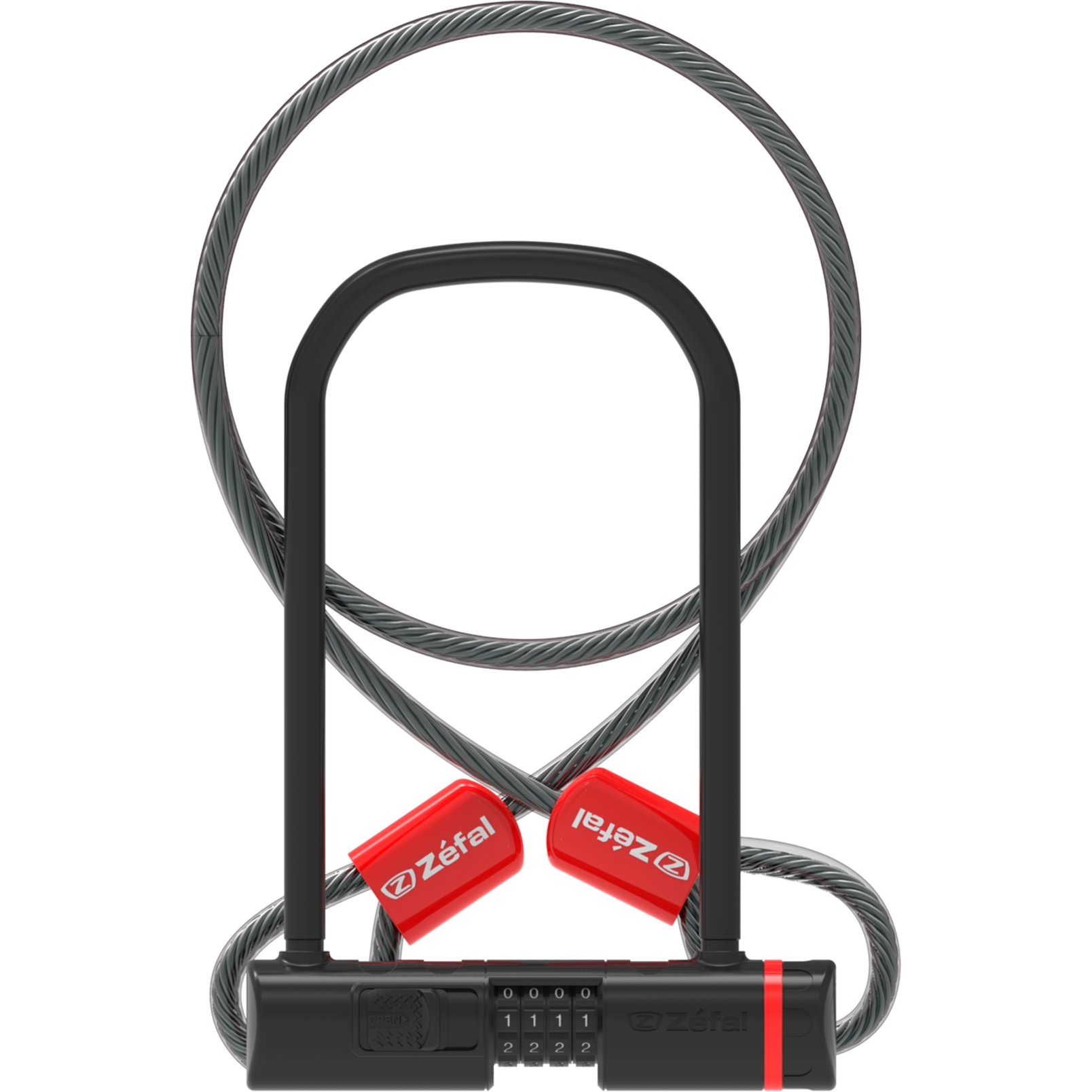 Foto de Zéfal K-Traz U13 Code Candado en U + Cable