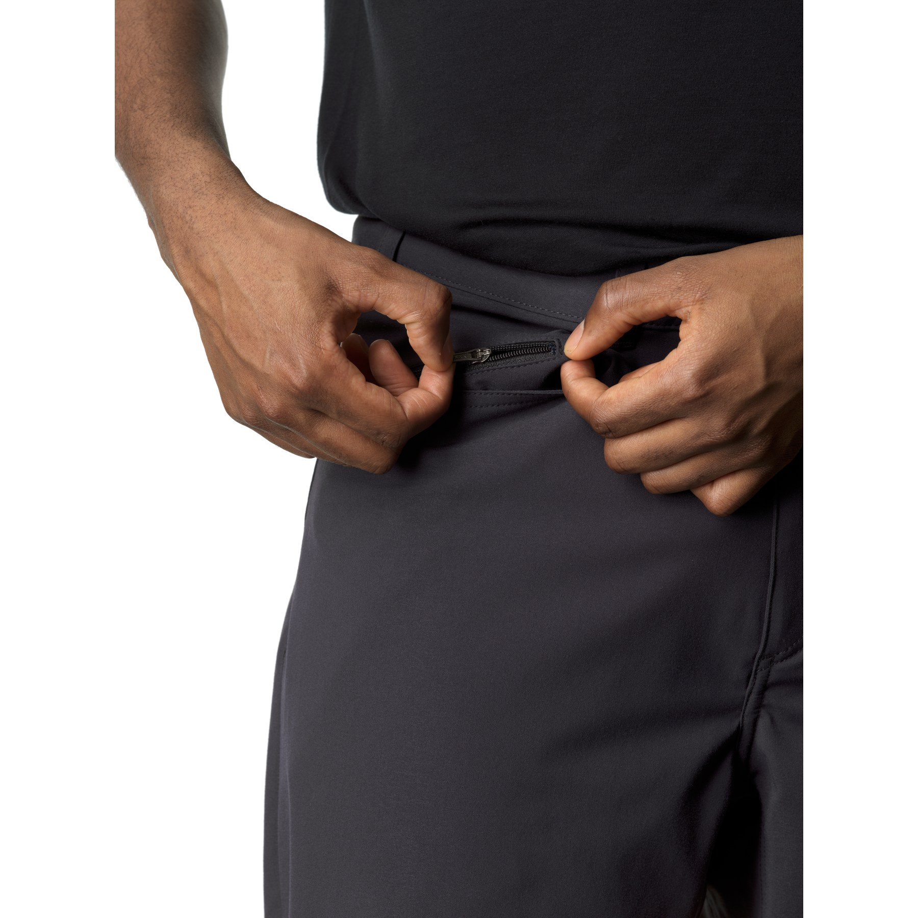 Houdini DOCK PANTS - Outdoor trousers - true black/black 