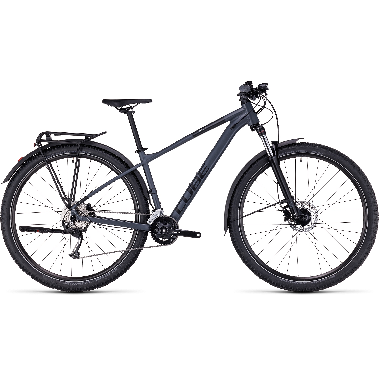 Foto de CUBE Bicicleta de Montaña - AIM SLX Allroad - 2023 - grey / black
