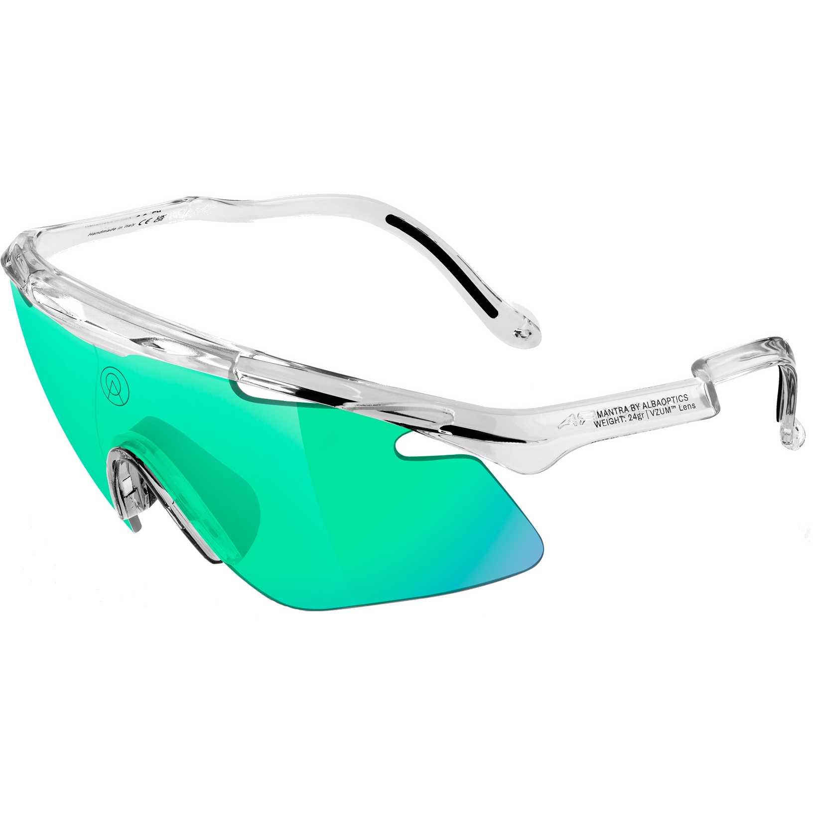 Bild von ALBA Mantra Brille - Crystal Glossy / VZUM F-LENS BEETLE