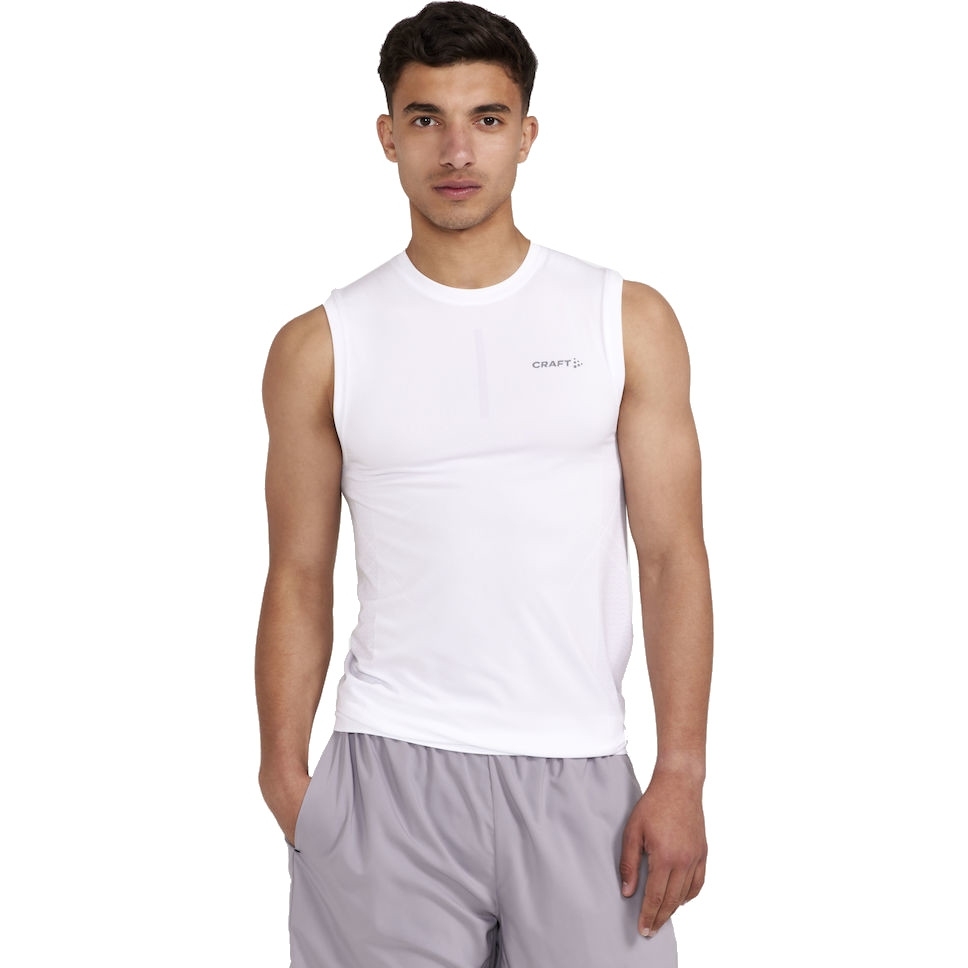 Productfoto van CRAFT ADV Cool Intensity Ondershirt mouwless Heren - Wit
