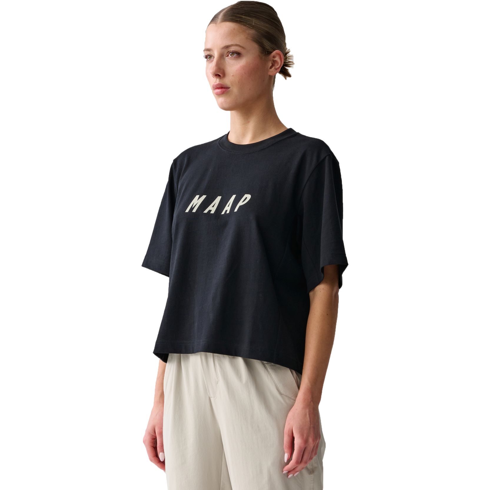 Produktbild von MAAP LPW Replica T-Shirt Damen - schwarz