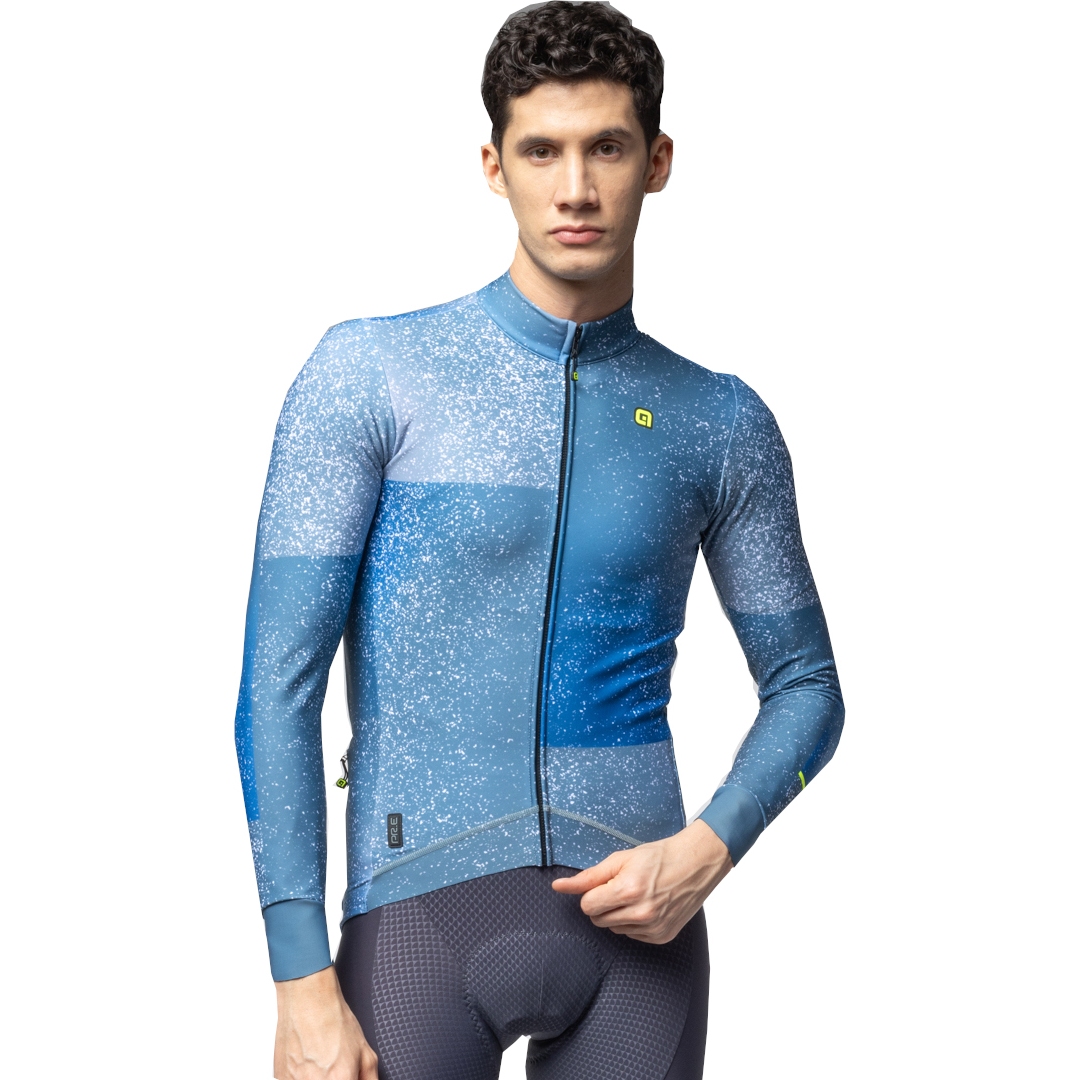 Мужской трикотаж с длинными рукавами Alé PR-E Stellar - индиго