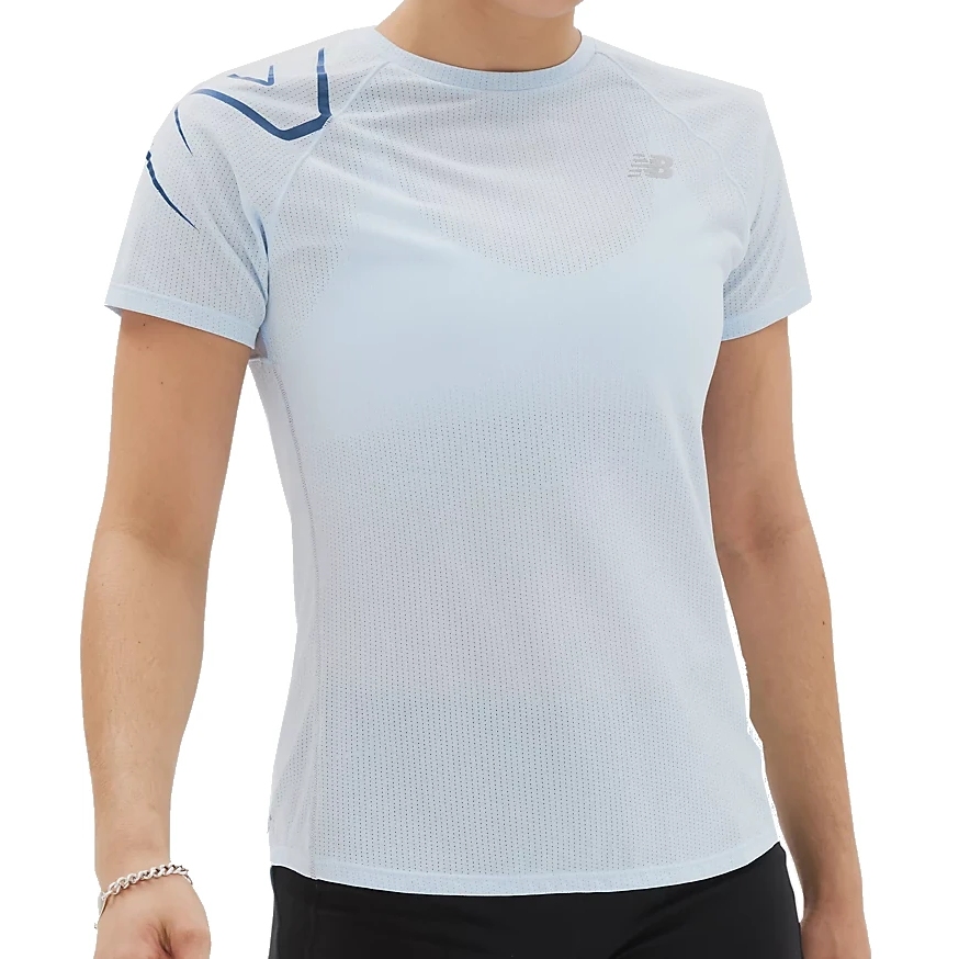 Image de New Balance Printed Impact T-Shirt Running Femme - Starlight