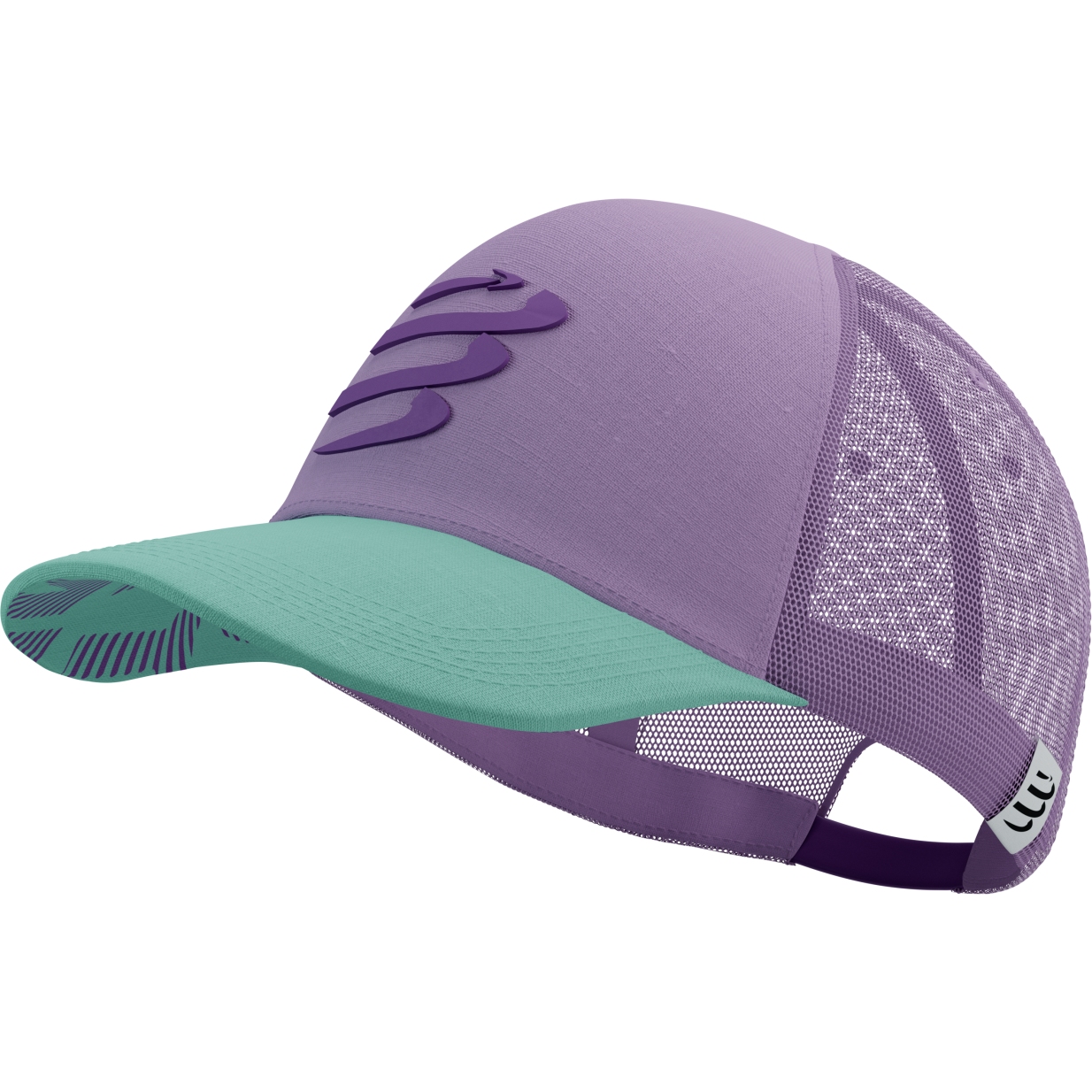 Picture of Compressport Trucker Cap - lupine/royal lilac/eggshell blue
