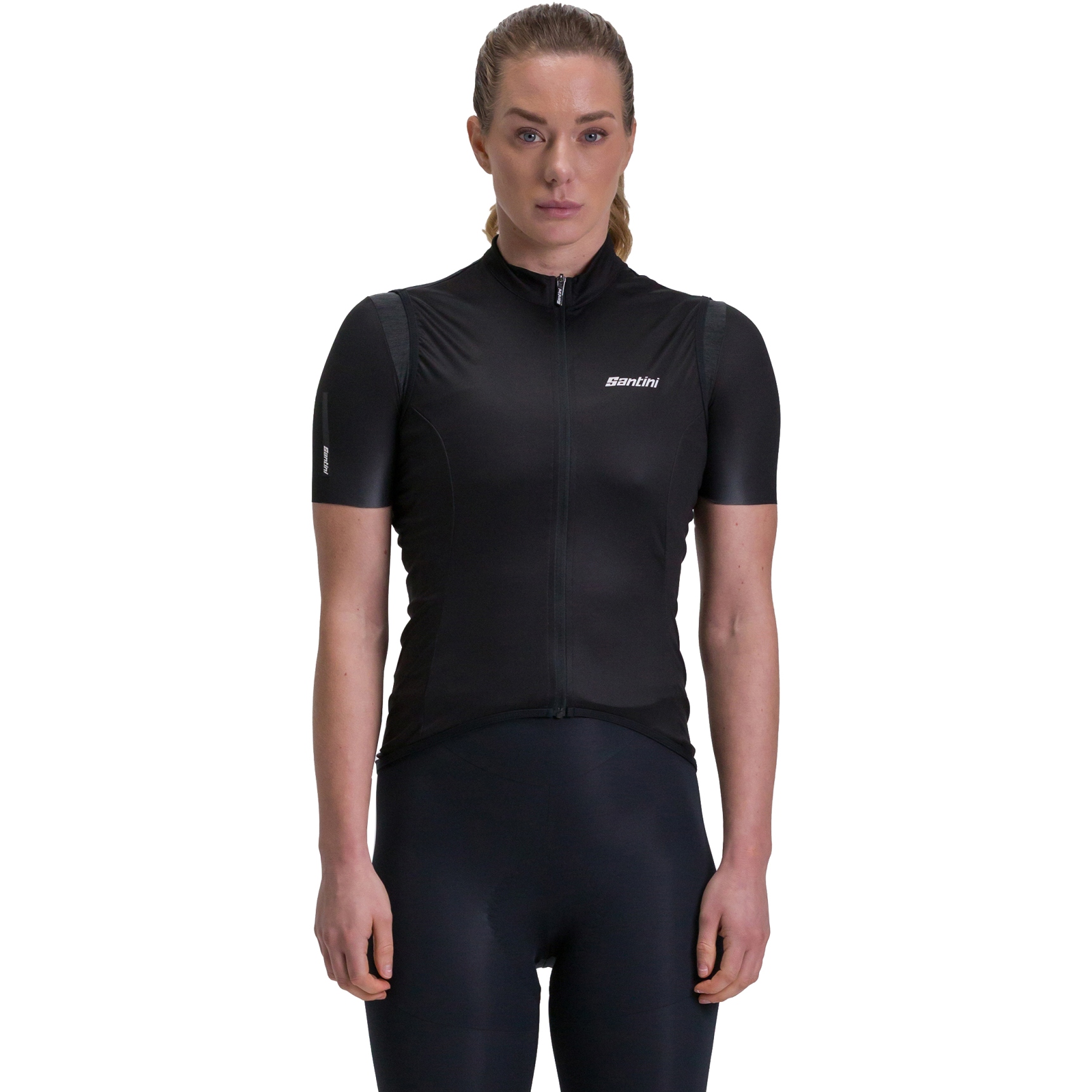 Picture of Santini Nebula Windproof Vest Women SP542L75NEBUL - black NE