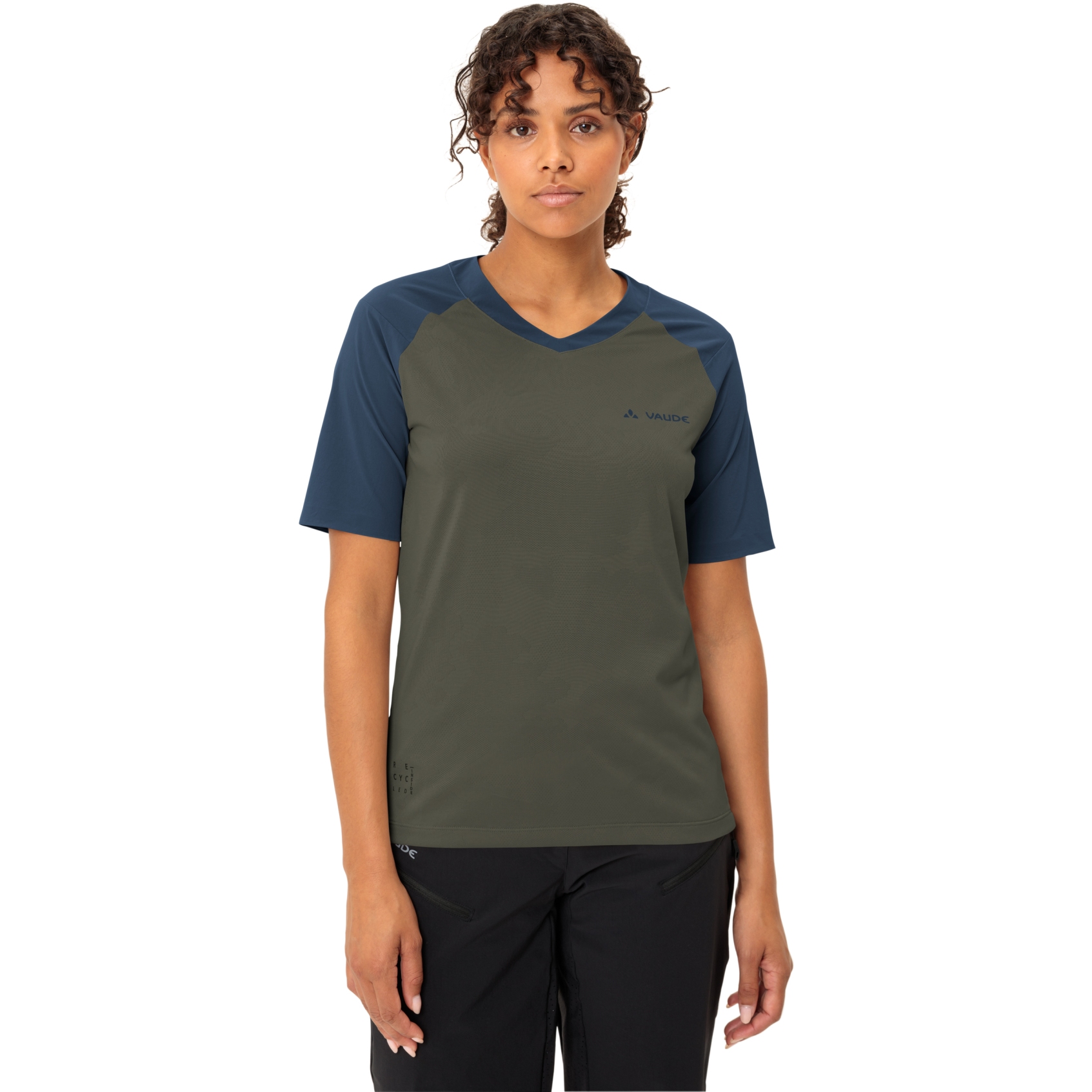 Bild von Vaude Moab PRO Kurzarmshirt Damen - khaki uni
