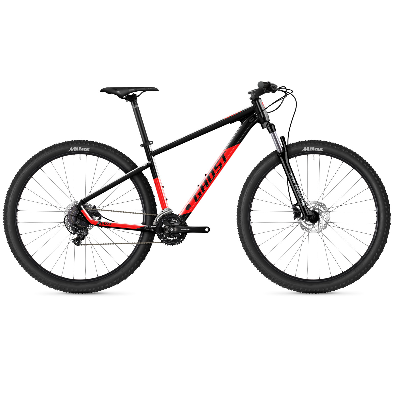 Picture of Ghost Kato - 29&quot; Mountainbike - 2023 - black / riot red gloss