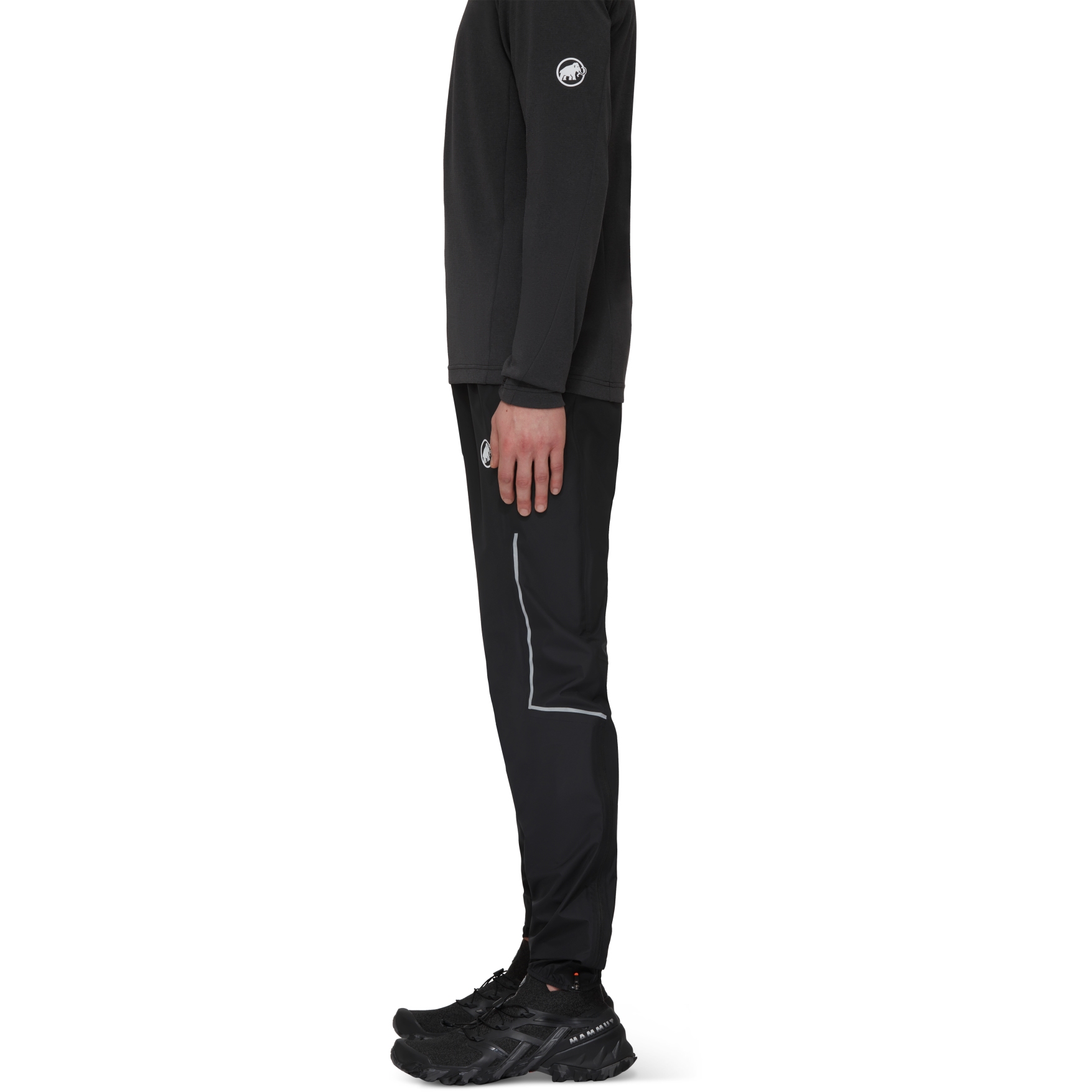 Mammut Aenergy Trail Running Hardshell Pants Men - black