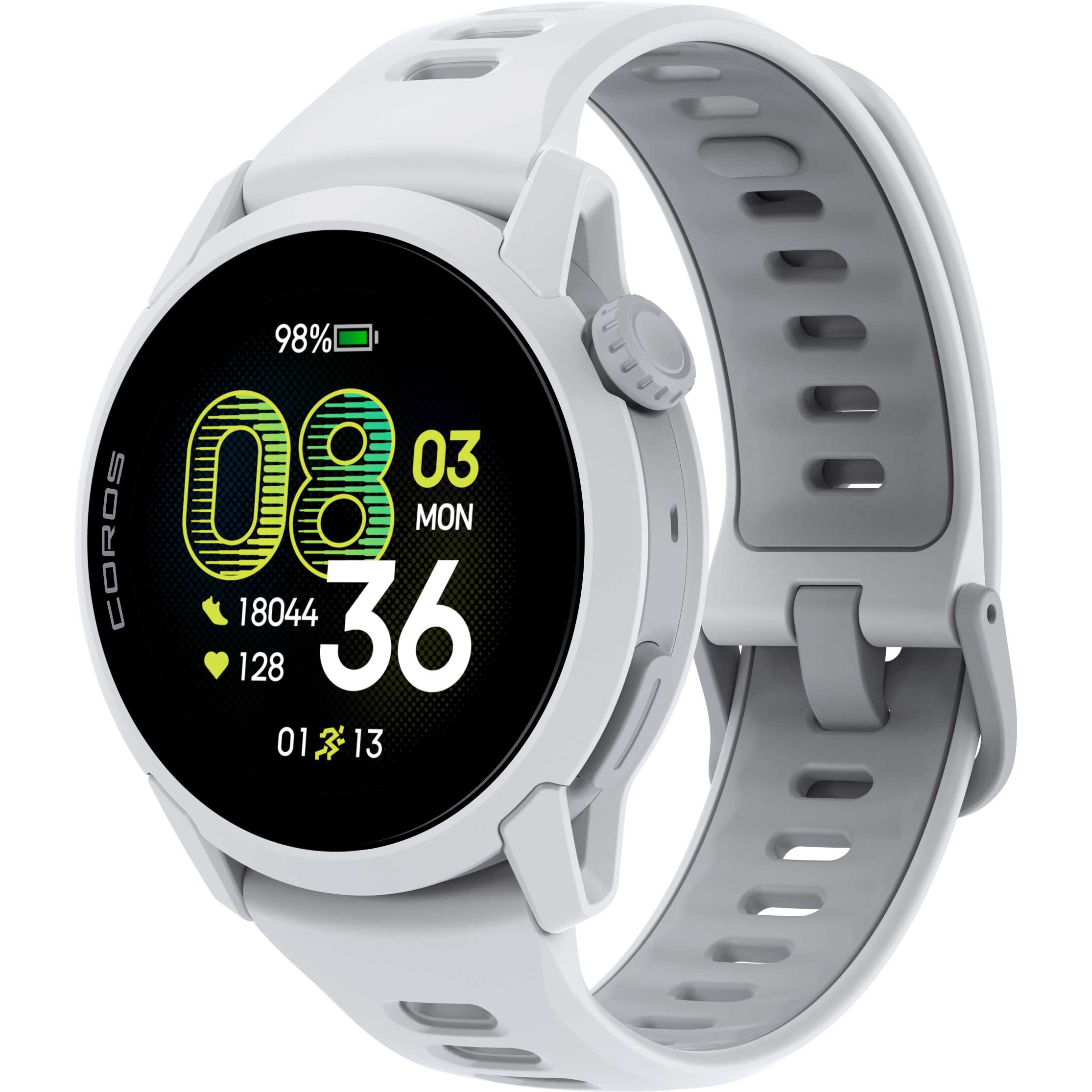COROS PACE 4 GPSウォッチ ホワイト COROS PACE 4 GPS Multisports Watch - Silicone Band - White | BIKE24