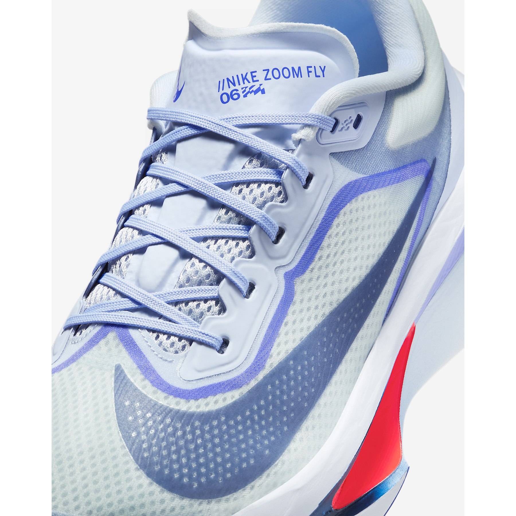 Nike Zoom Fly 6 Road Running Shoes Men - ghost/football grey