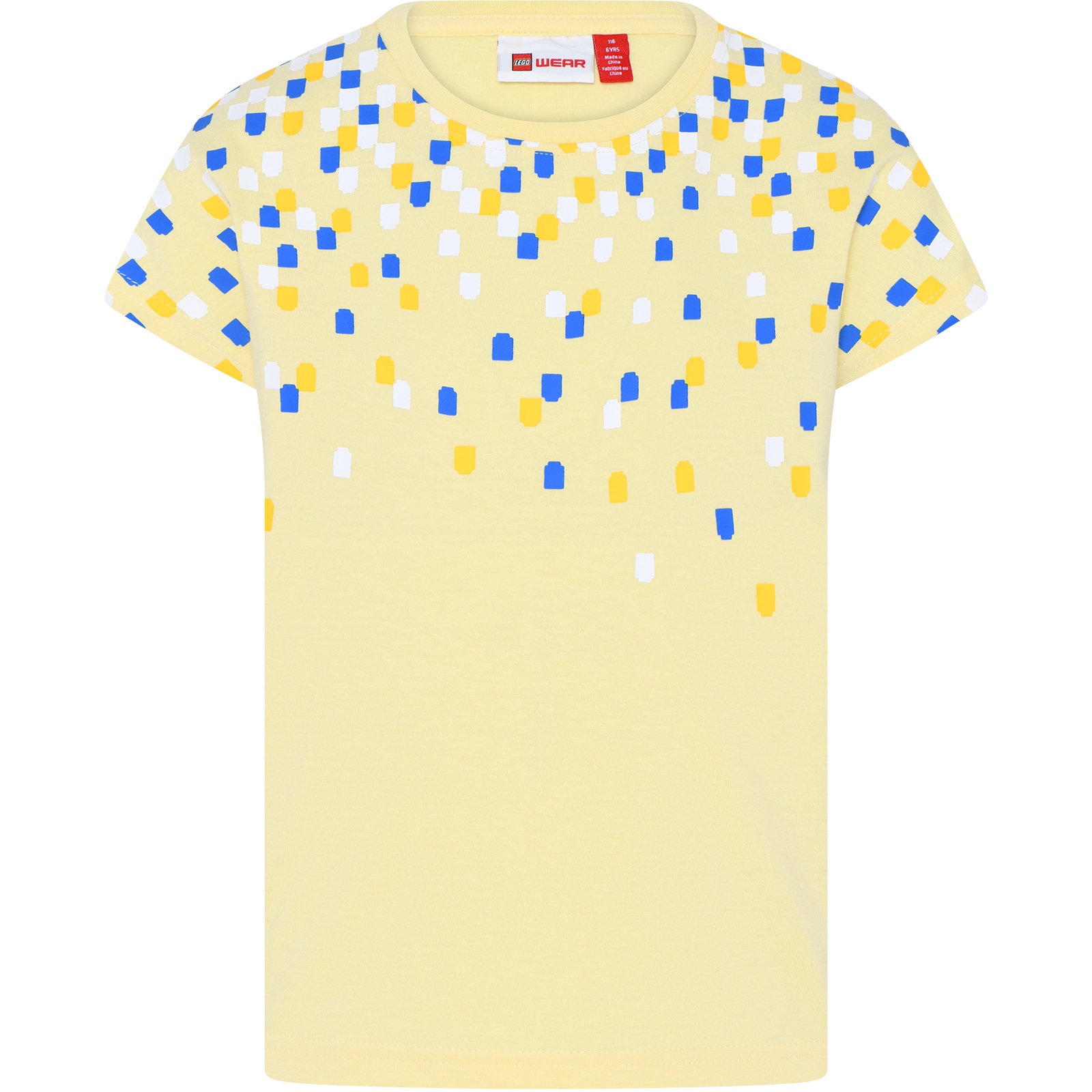 Picture of LEGO® Trisse 304 - Girls T-Shirt Short Sleeve - Light Yellow