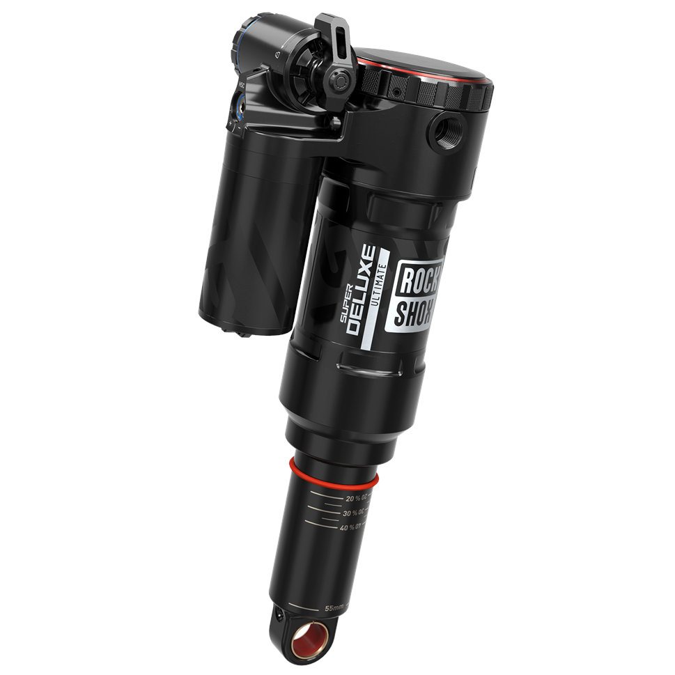 Picture of RockShox Super Deluxe Ultimate RC2T Debon Air+ Rear Shock - Trunnion - 205mm