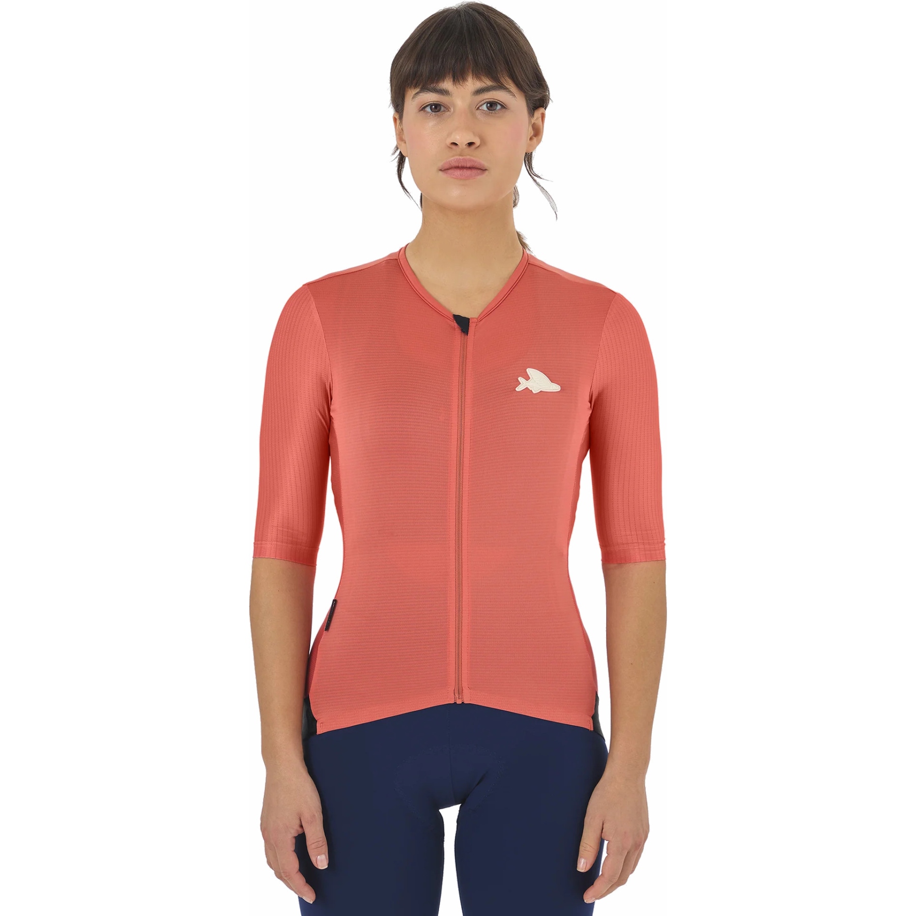 Produktbild von Café du Cycliste Olympe Kurzarmtrikot Damen - cinder red