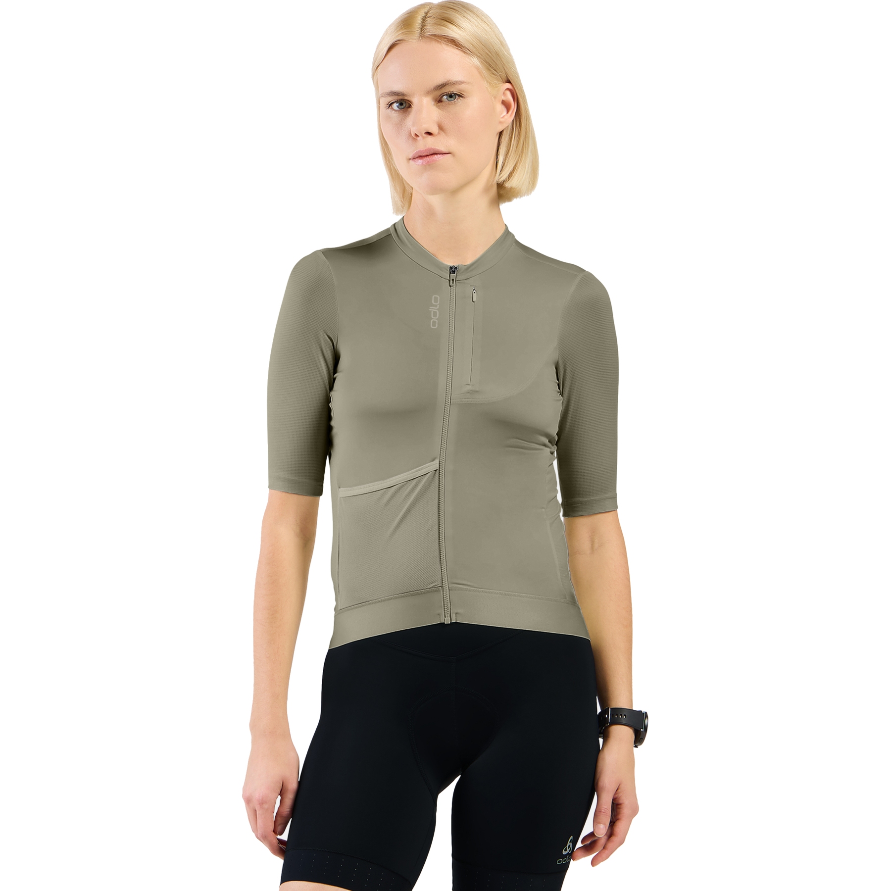 Obraz Odlo Explorer Pro Chill-Tec Full-Zip Jersey Women - vetiver
