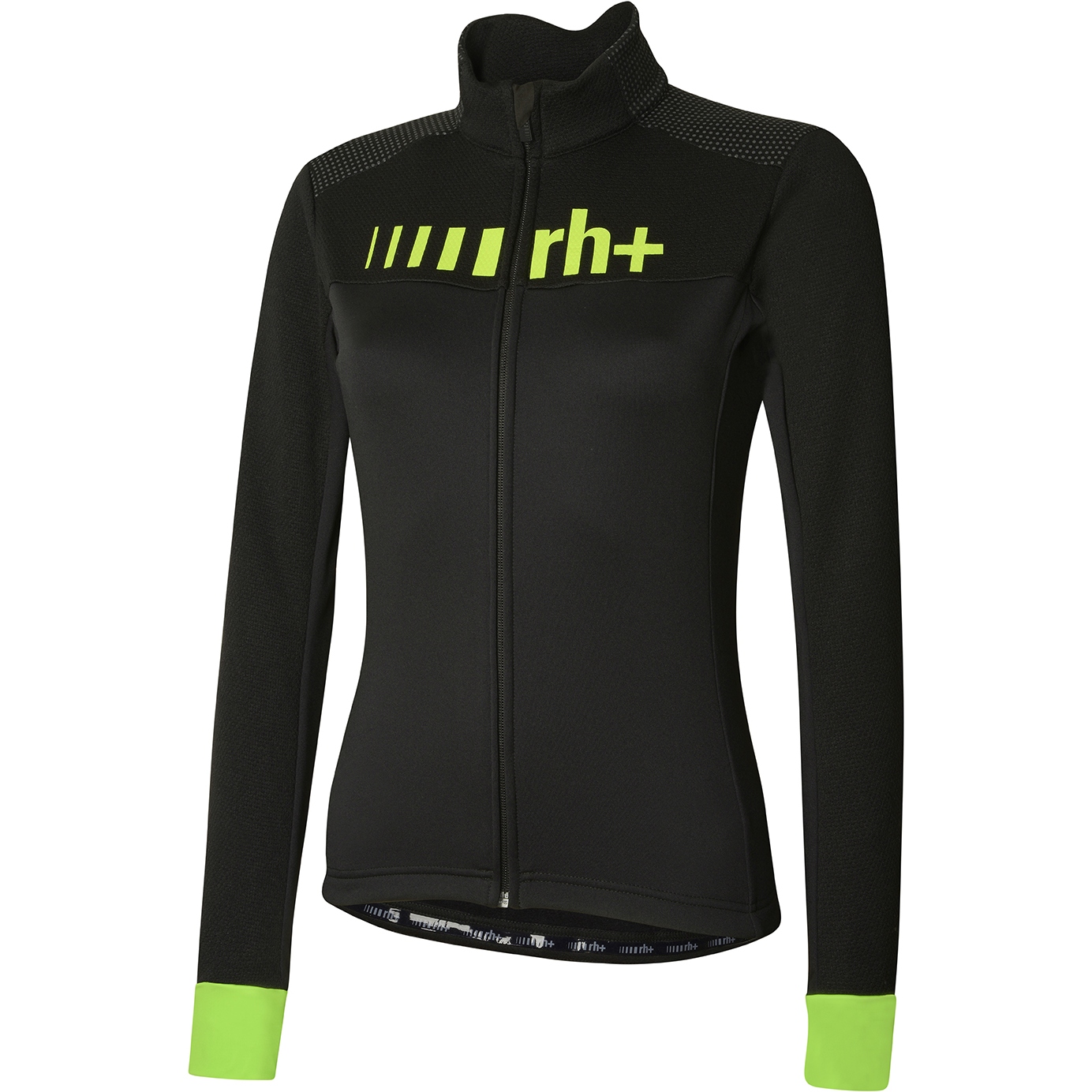 Maillot Manches Courtes Zero rh+ Lapse Jaune Fluo Noir