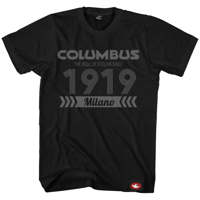 Produktbild von Cinelli Columbus 1919 T-Shirt - schwarz