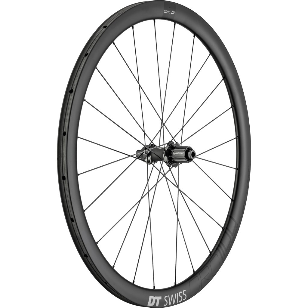 Image of DT Swiss CRC 1100 SPLINE T 38 Rear Wheel - Carbon | Tubular | Centerlock - 12x142mm