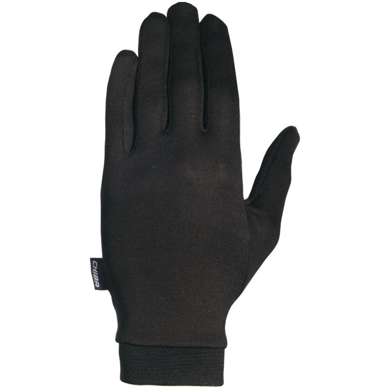 Foto de Chiba Guantes Seda - negro