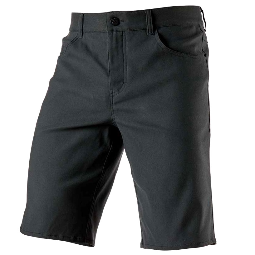 Image of Zimtstern Pedalz Chino Men's Functional Casual Shorts - Pirate Black