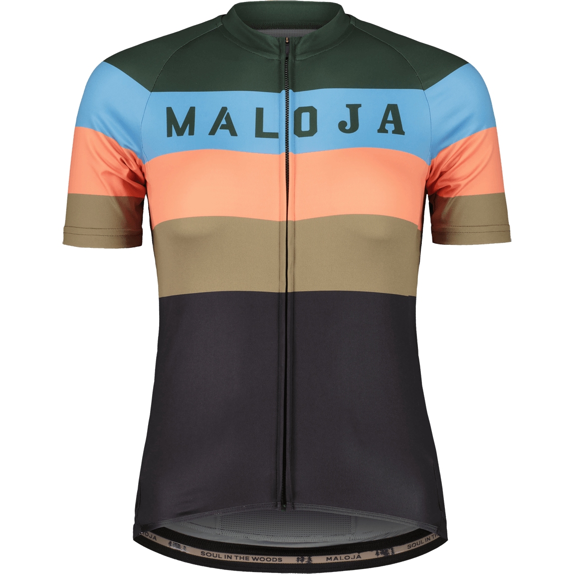 Picture of Maloja MadrisaM. Cycle Jersey Women - moonless multi 0821