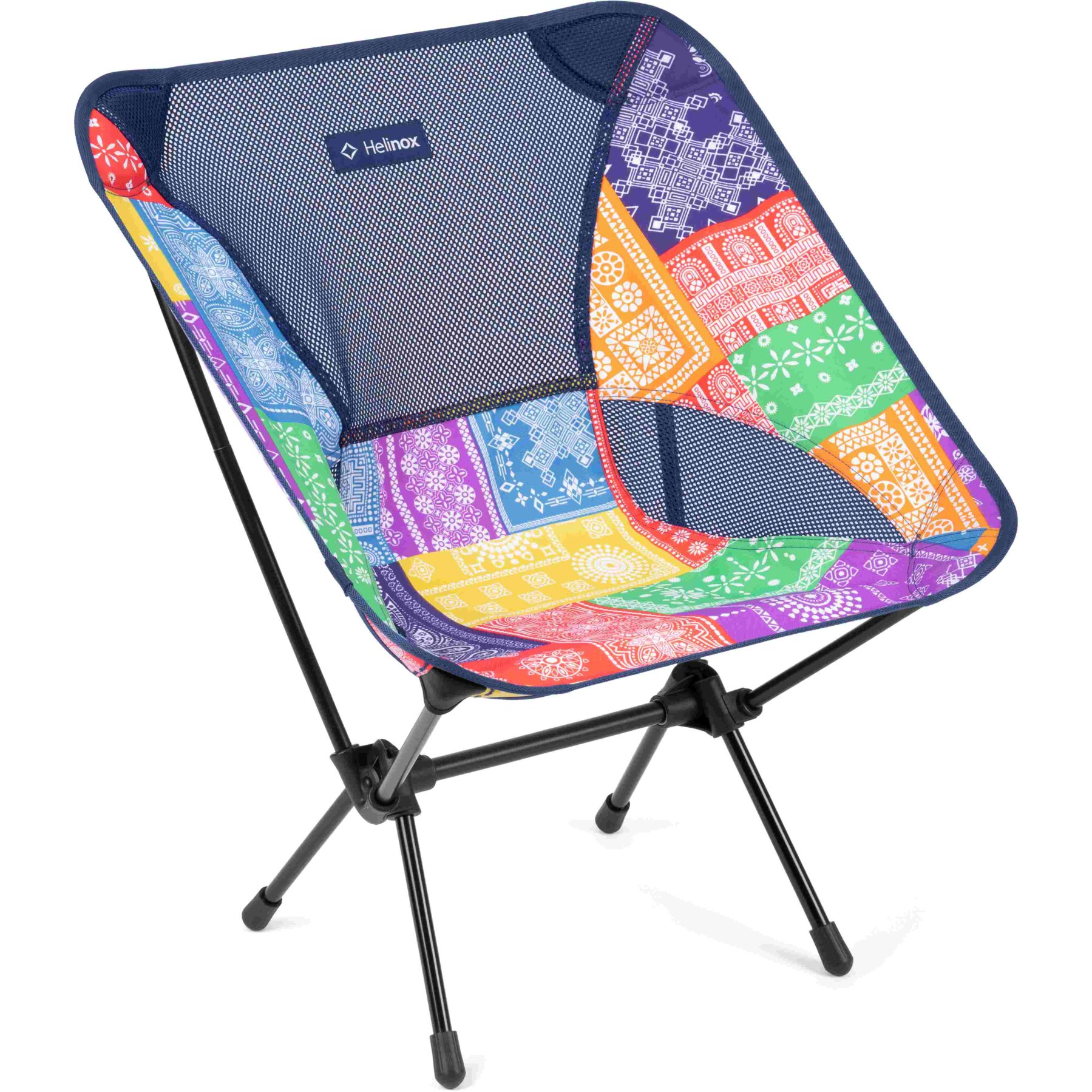 Produktbild von Helinox Chair One - Campingstuhl - Rainbow Bandana / Schwarz