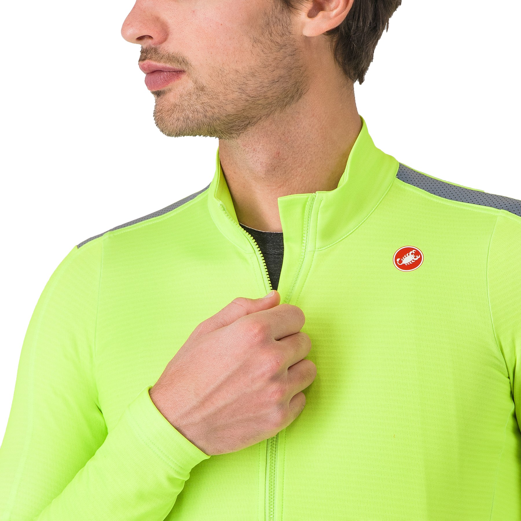 Castelli Puro 4 Jersey Men - electric lime 383 | BIKE24