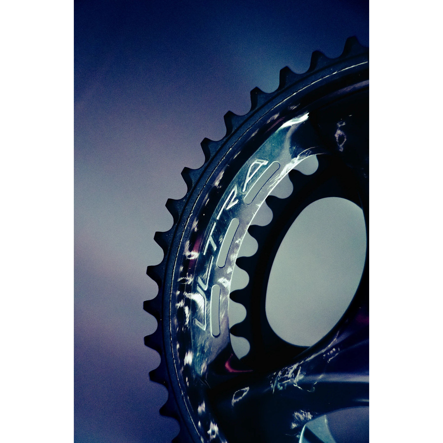 Plateau Vélo De Route Stronglight CT2 2x11v Extérieur  50 à 51 Dents Noir Pour Campagnolo