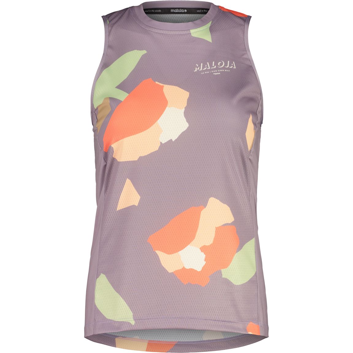 Picture of Maloja ParrossazM. Top Cycle Tank Women - smoky purple fieldflower 1161