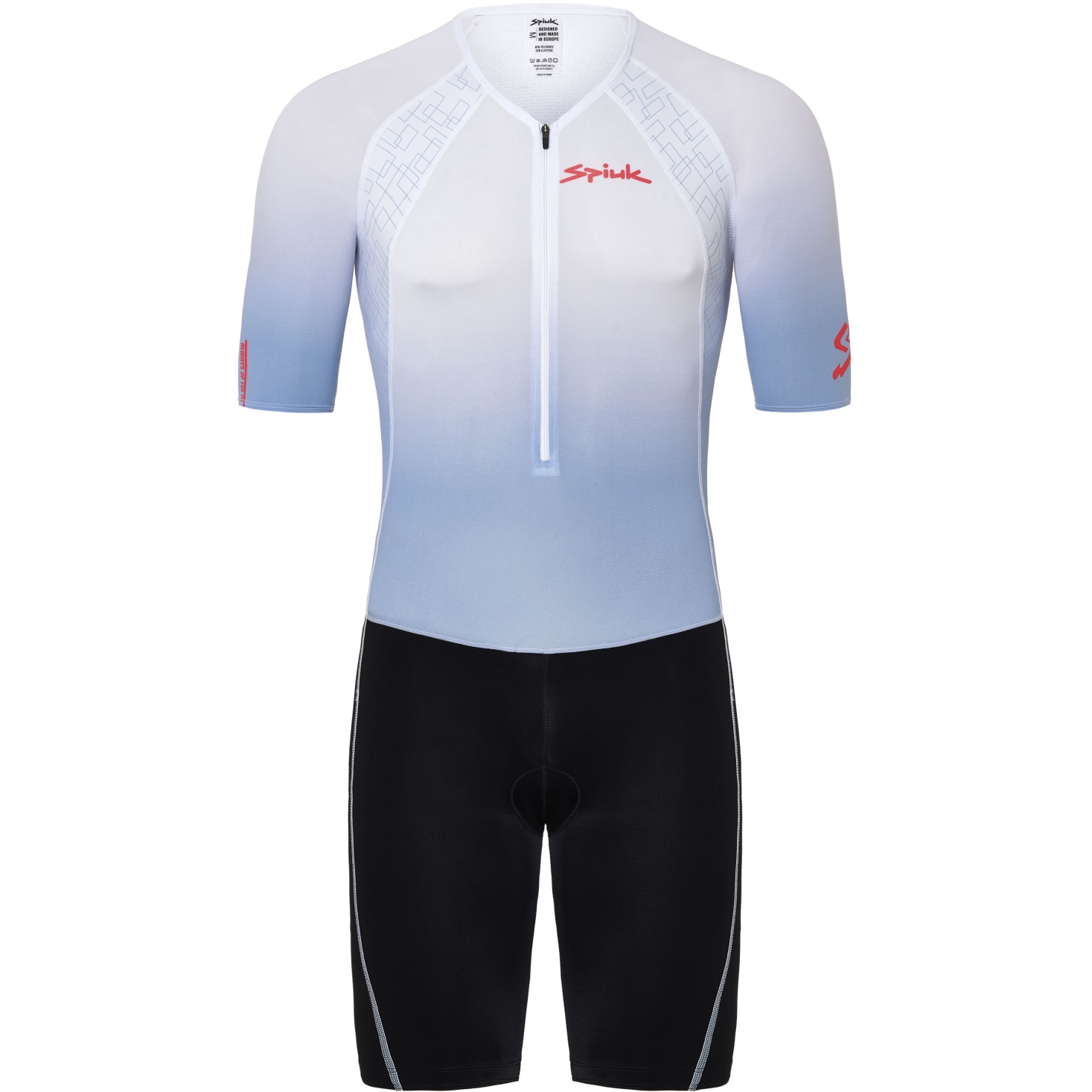Spiuk Max Trisuit Short Sleeve Men - white | BIKE24