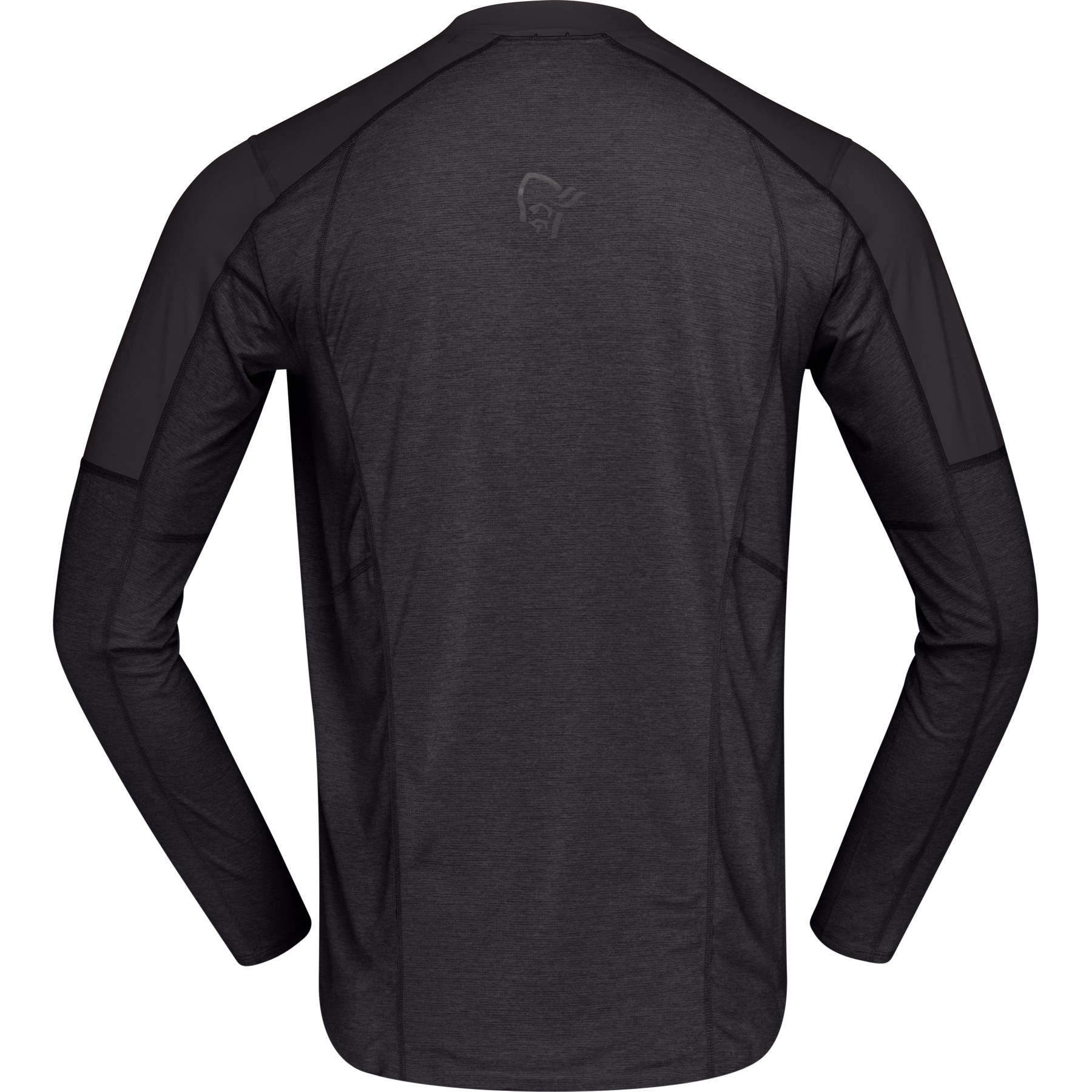 Norrona senja equaliser lightweight Long sleeve Shirt Men - Caviar