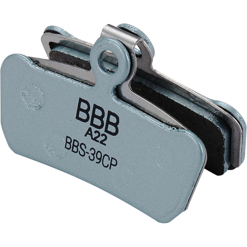Image of BBB Cycling Discstop Coolfin Disc Brake Pads BBS-39CP - steelblue