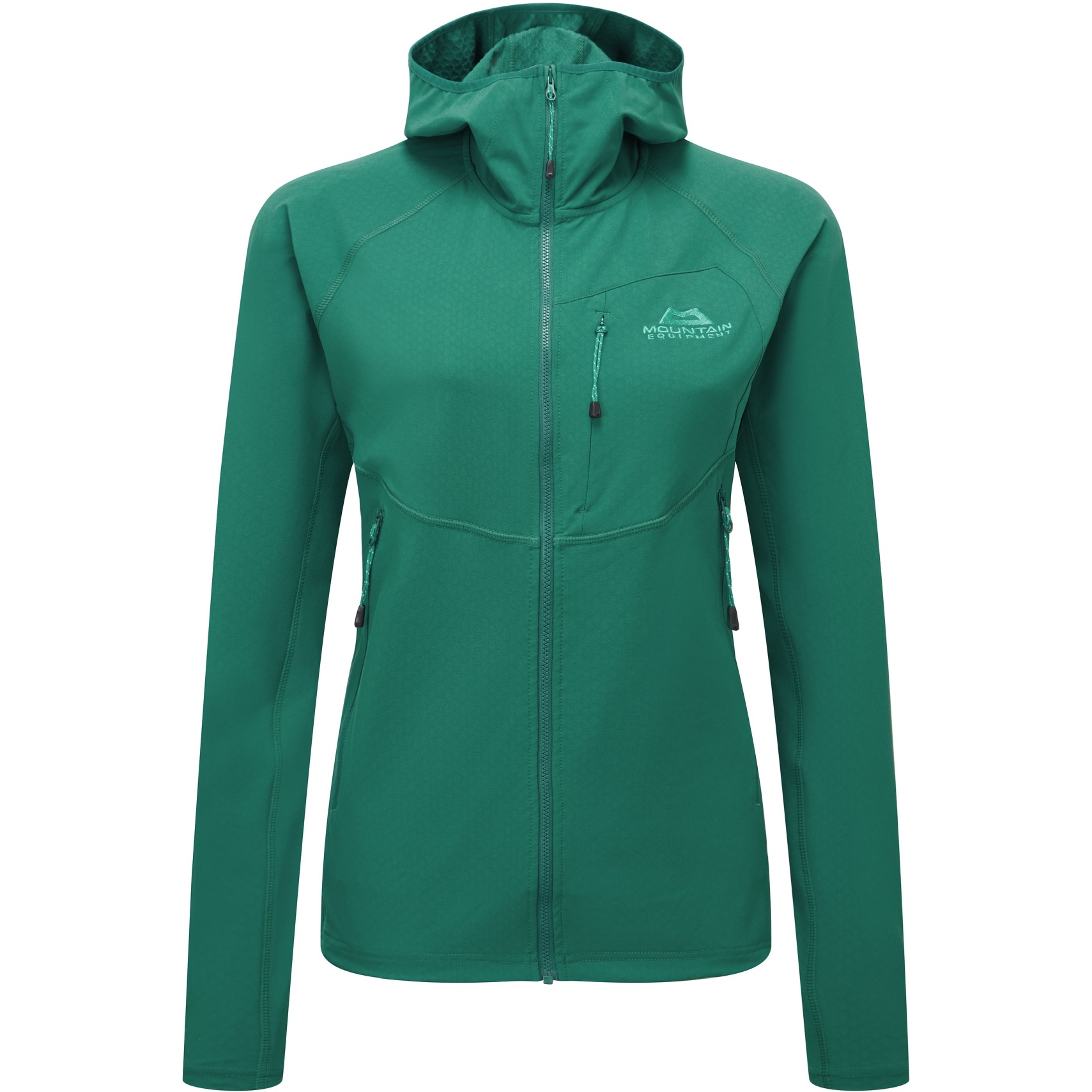 Picture of Mountain Equipment Arrow Hooded Jacket Women ME-006553 - spruce