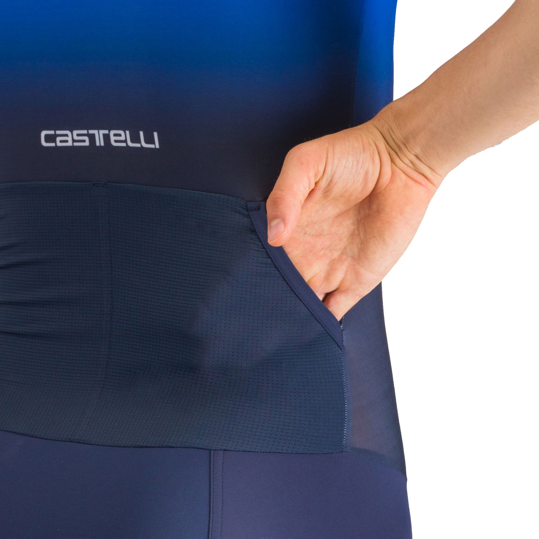 Castelli PR 2 Speed Suit Men - belgian blue/white-azzurro ita 424