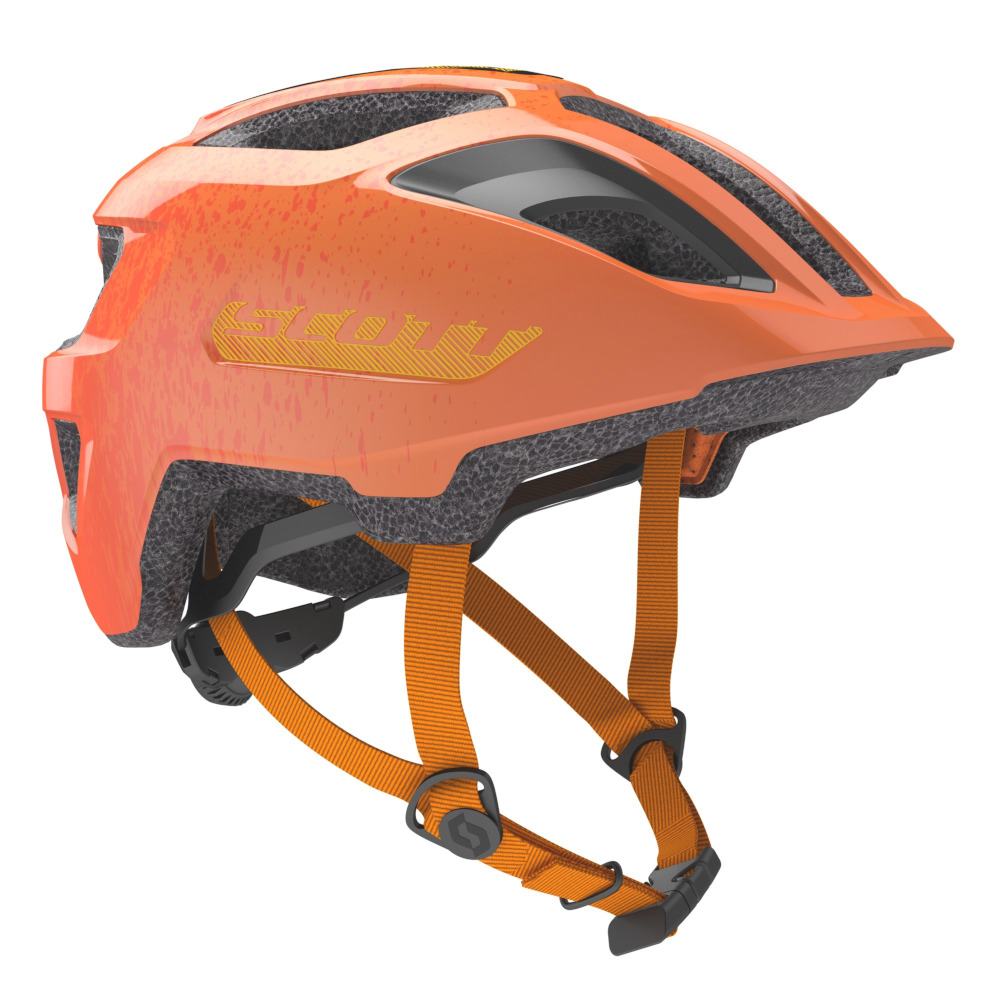 Image of SCOTT Spunto Junior (CE) Helmet - fire orange