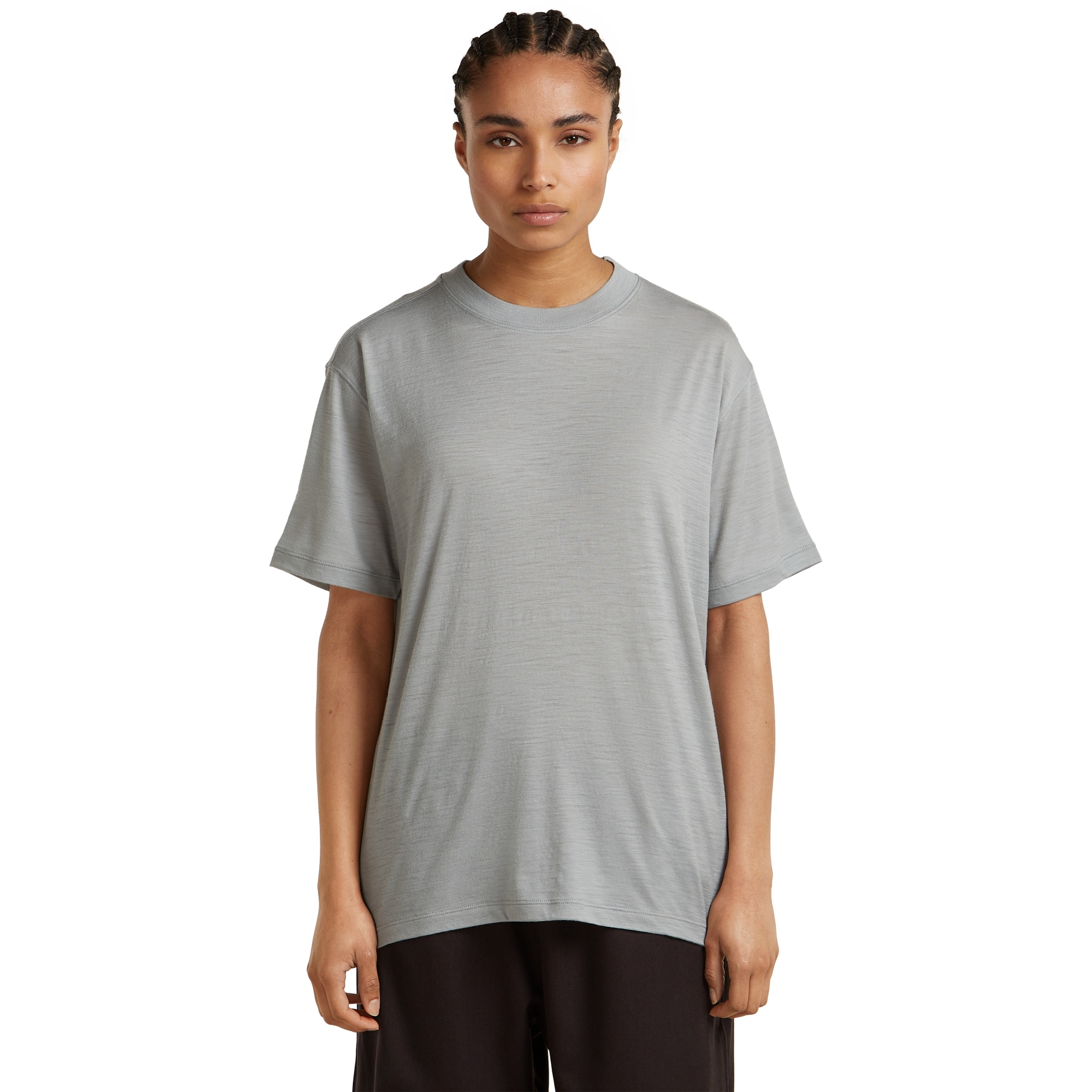 Icebreaker Merino 150 Tech Lite Relaxed T-Shirt Women - Proto Grey