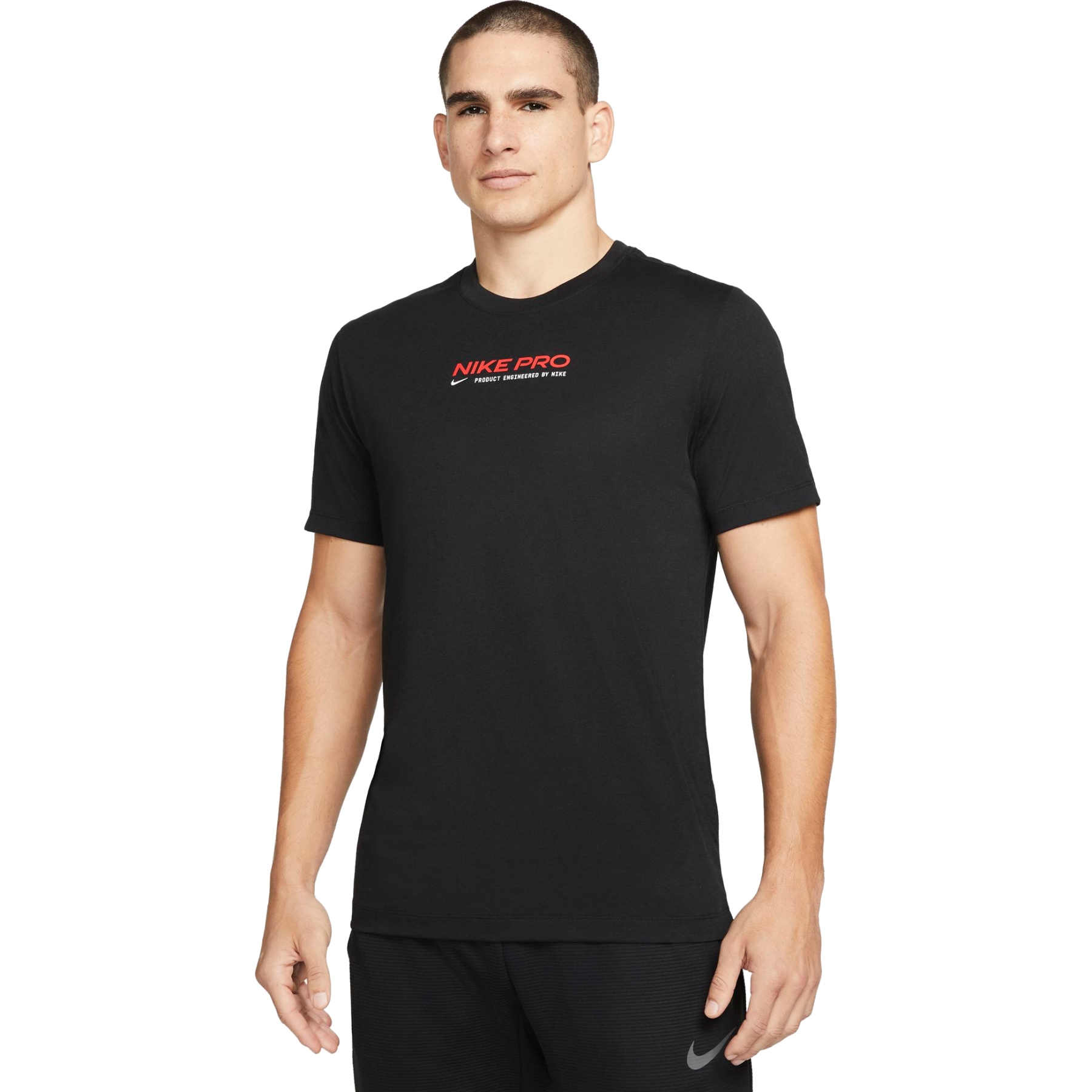 Produktbild von Nike Pro Dri-FIT Training Herren T-Shirt - schwarz DM5677-010