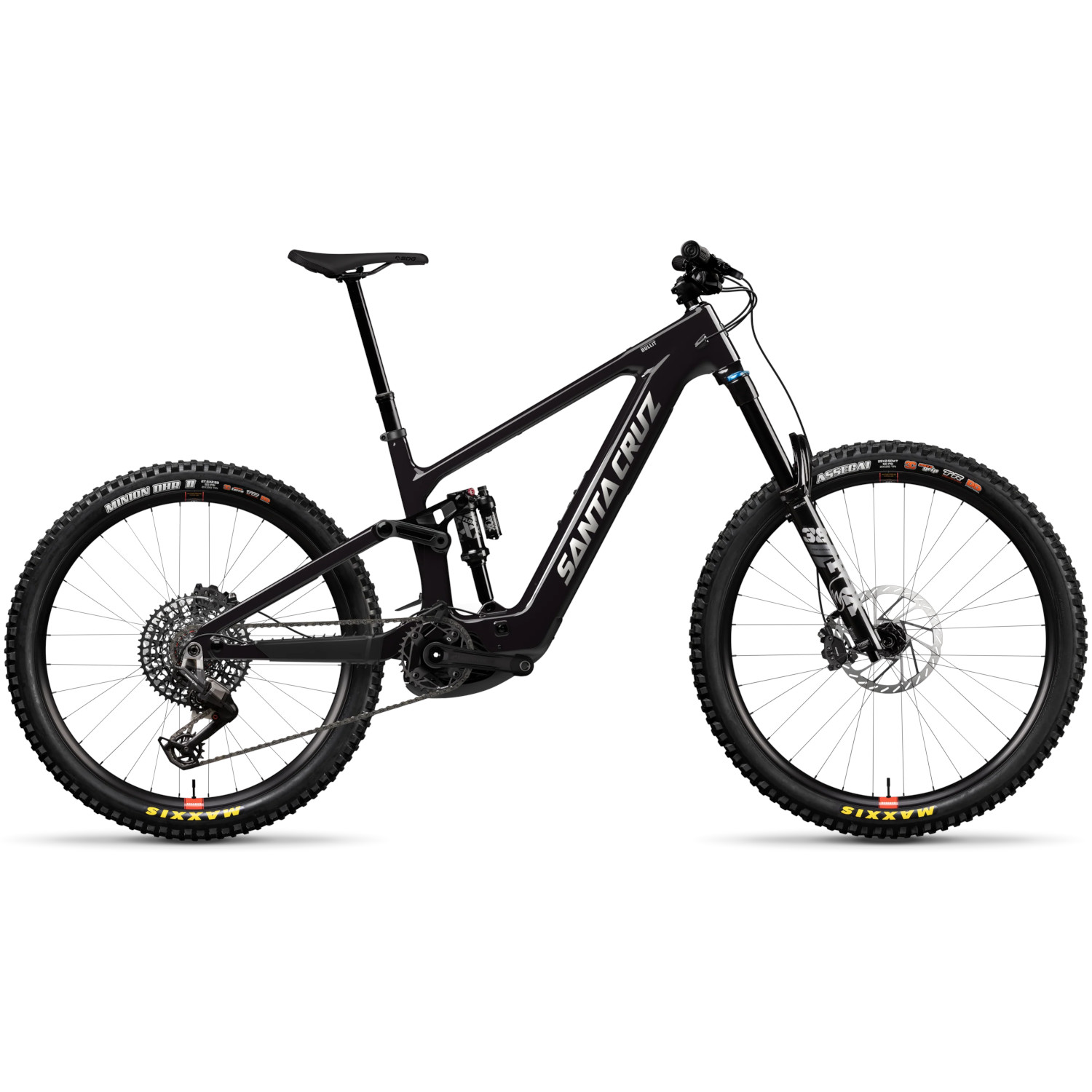 Photo produit de Santa Cruz VTT Électrique Carbone - BULLIT 4 - 90 - 2026 - gloss black