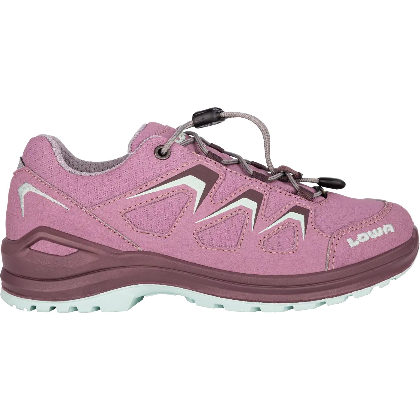 Picture of LOWA Innox Evo GTX Lo Junior Kids Shoes - orchid/jade (Size 36-38)