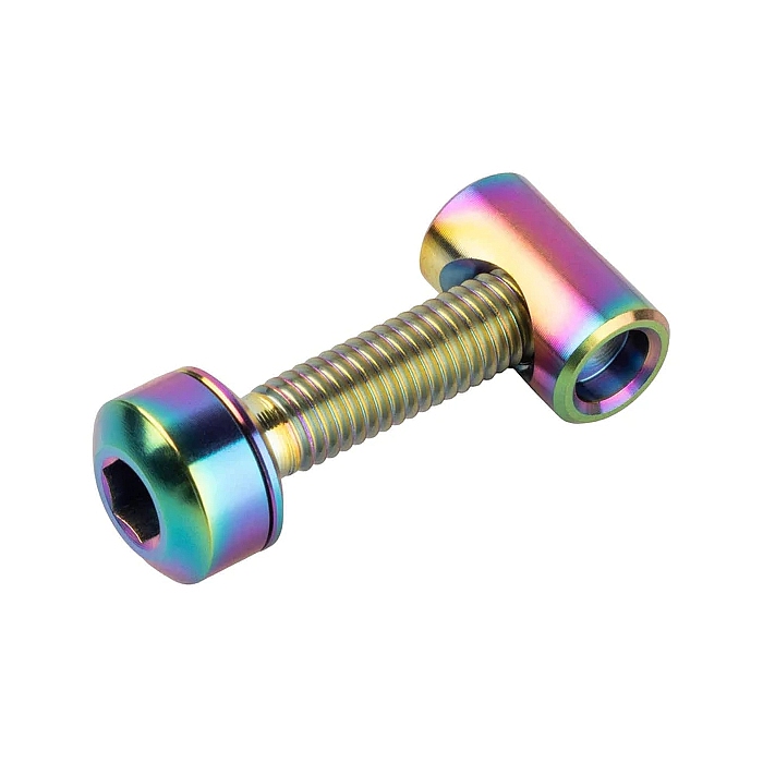 Picture of Wolf Tooth Titanium Bolt Upgrade Kit for Seatpost Clamp - oil slick