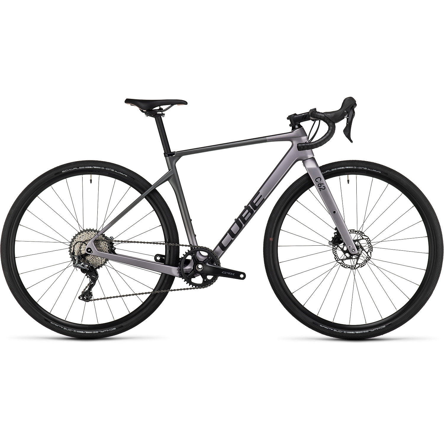 Produktbild von CUBE NUROAD WS C:62 Pro - Damen Carbon Gravel Bike - 2023 - smokeyblush / grey