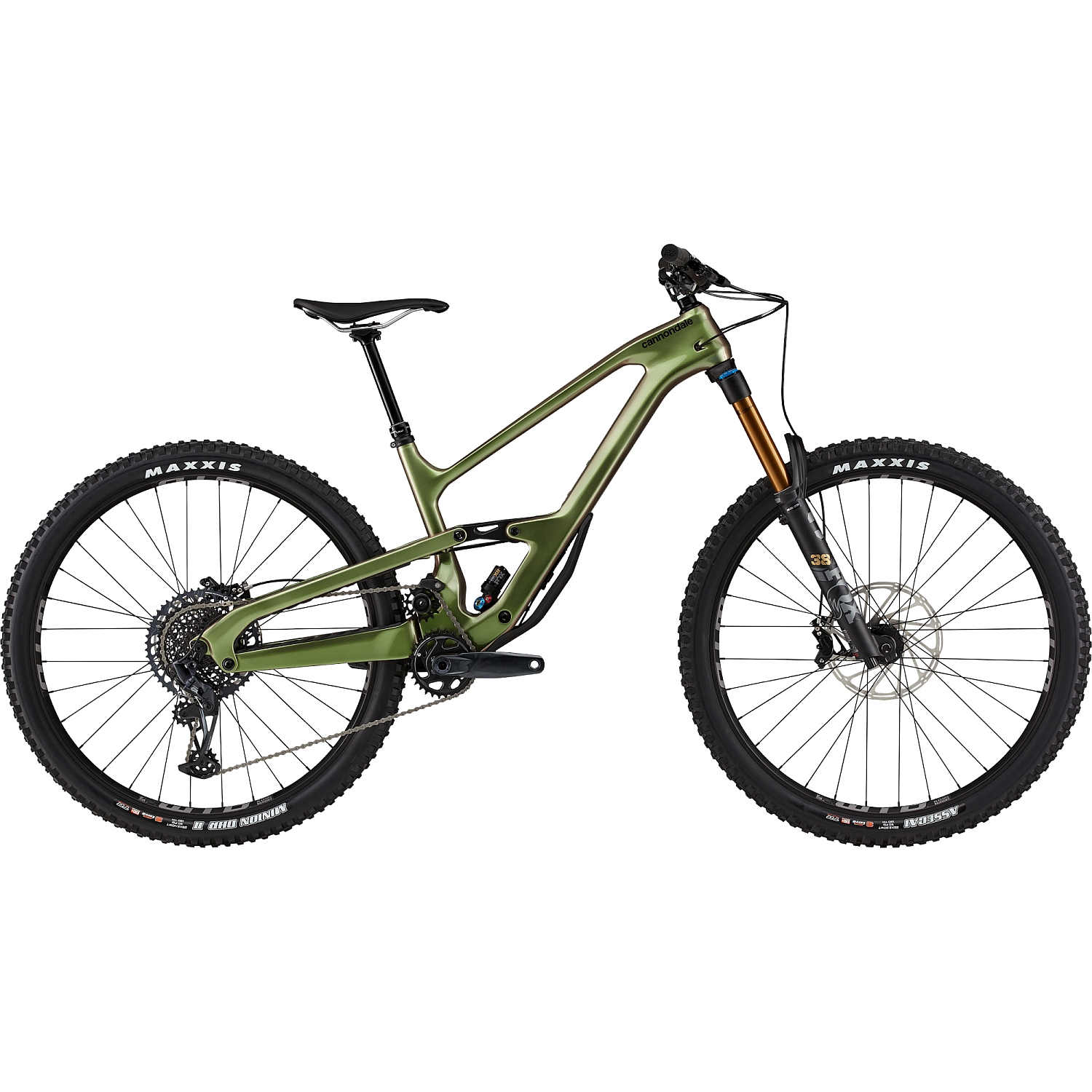 Productfoto van Cannondale JEKYLL 1 - 29&quot; Carbon Mountainbike - 2023 - Beetle Green